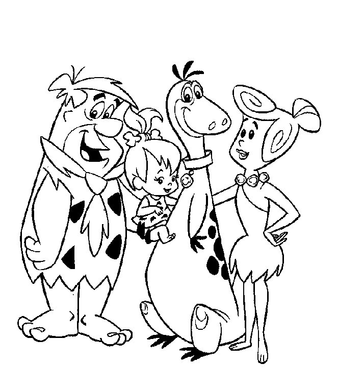 Flintstones Malvorlagen