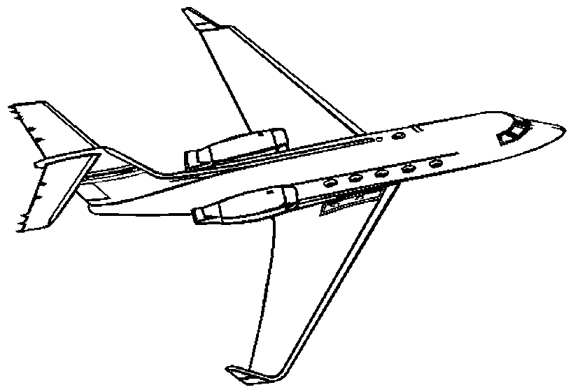 Flugzeug Malvorlagen