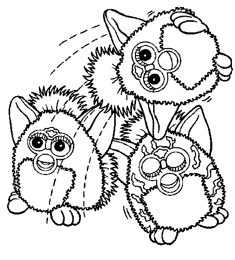 Furby Malvorlagen