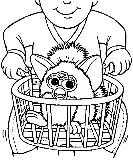 Furby Malvorlagen