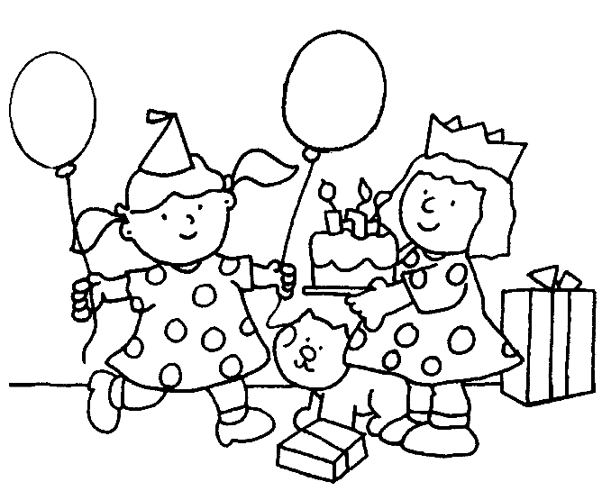 Geburtstag Malvorlagen