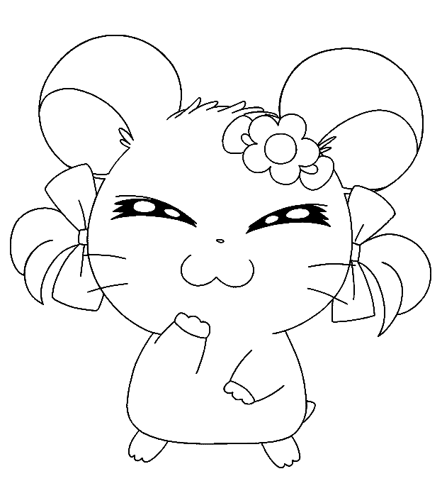 Hamtaro Malvorlagen