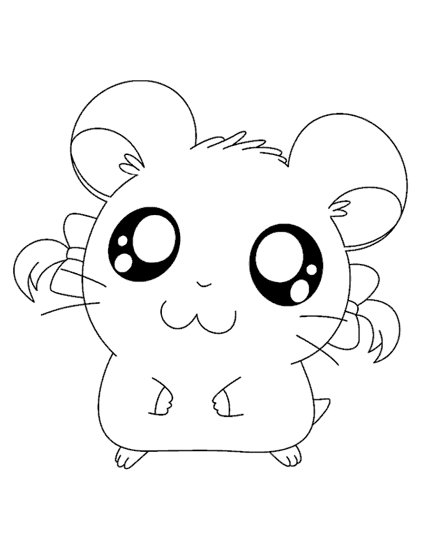 Hamtaro Malvorlagen