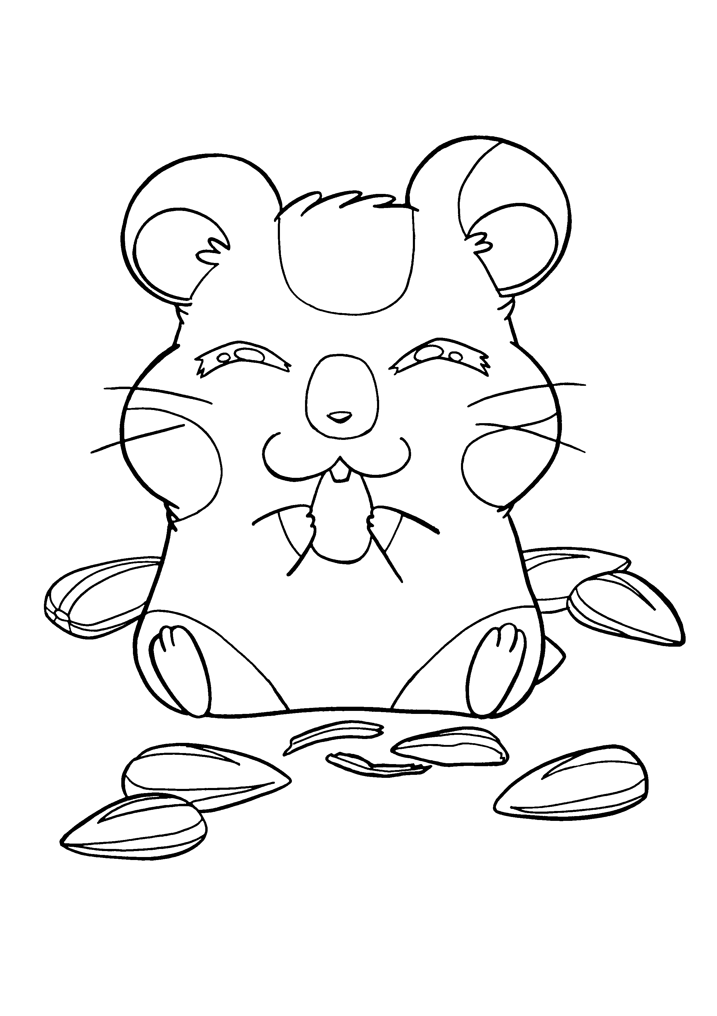 Hamtaro Malvorlagen