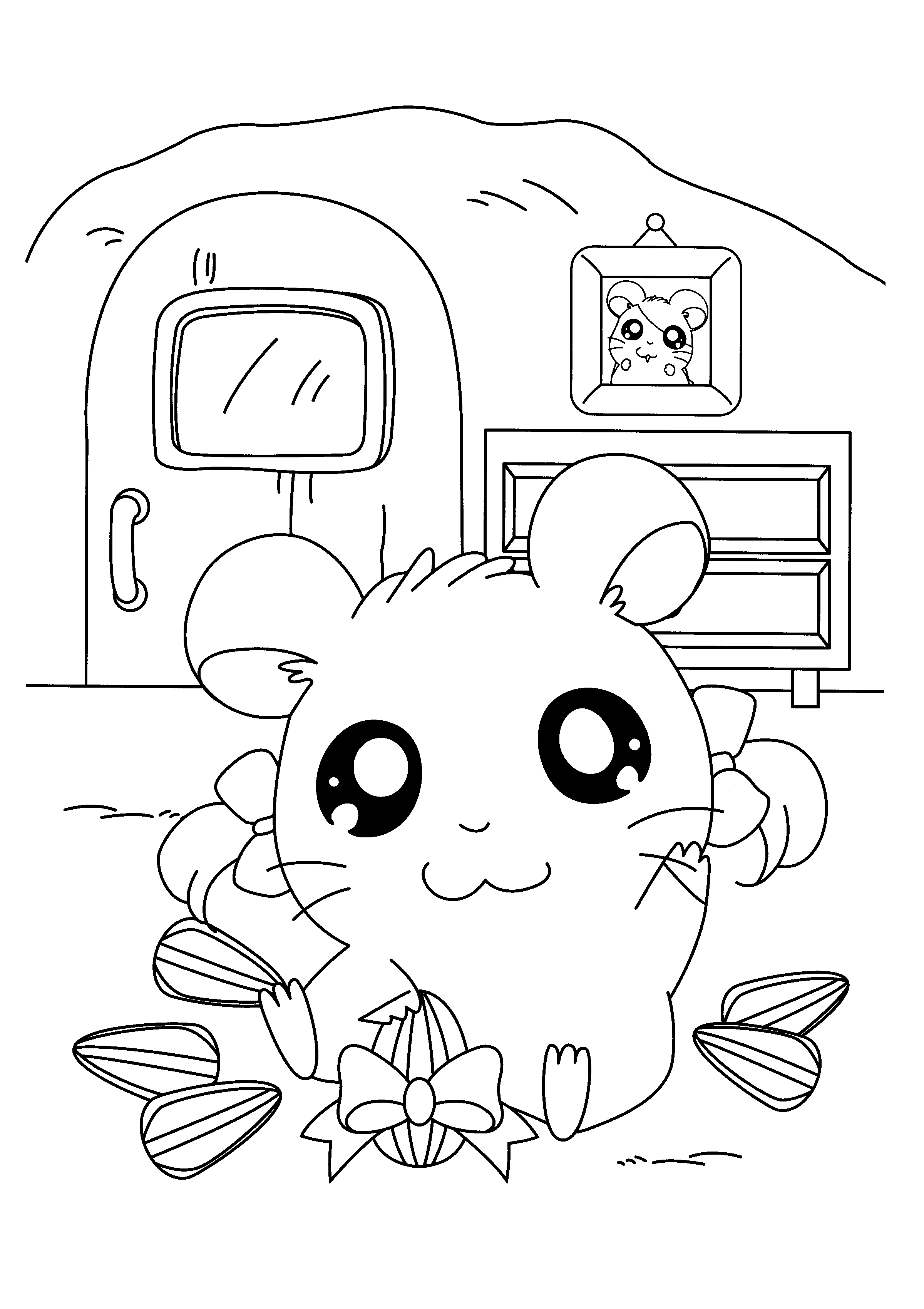 Hamtaro Malvorlagen