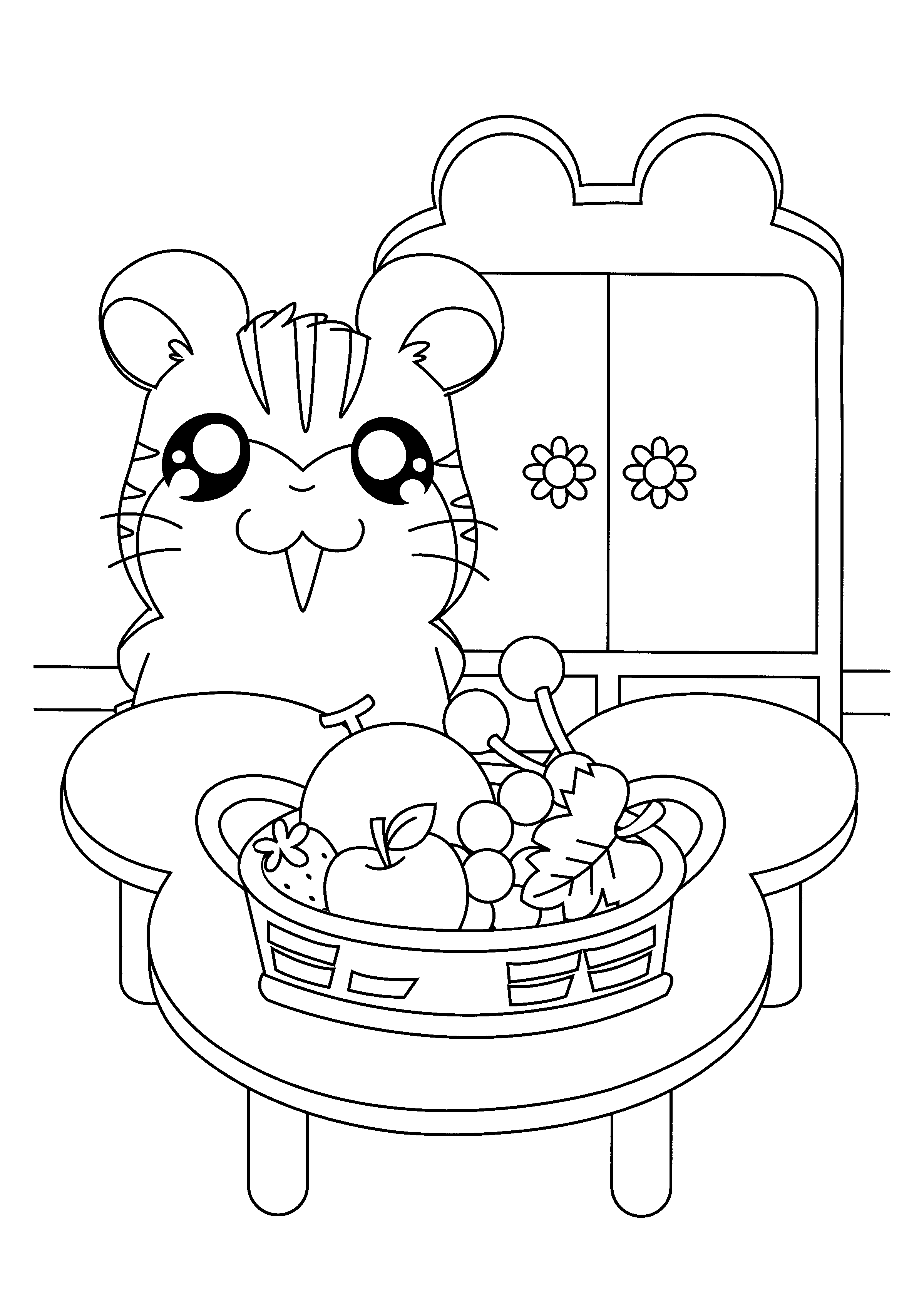 Hamtaro Malvorlagen