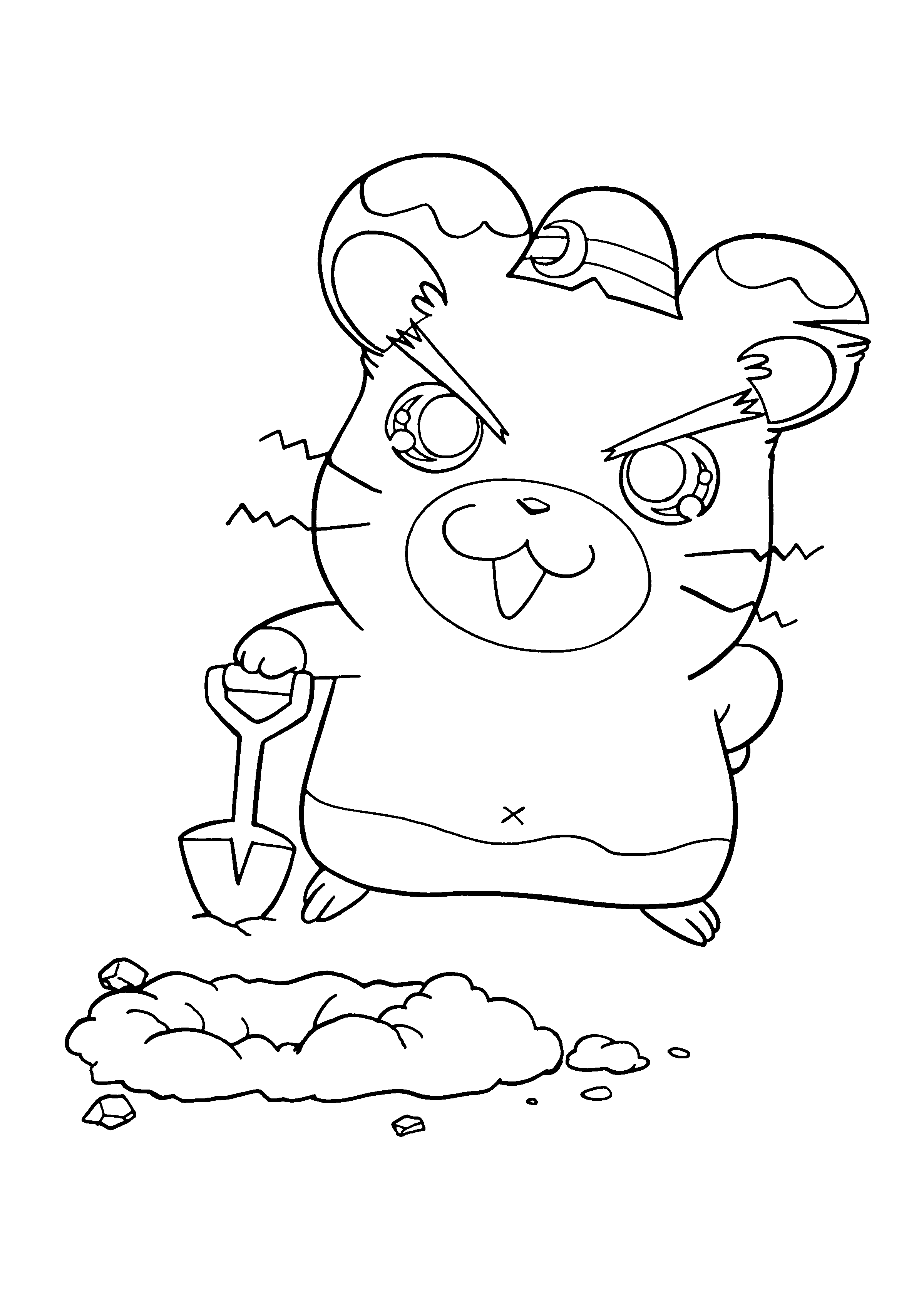 Hamtaro Malvorlagen