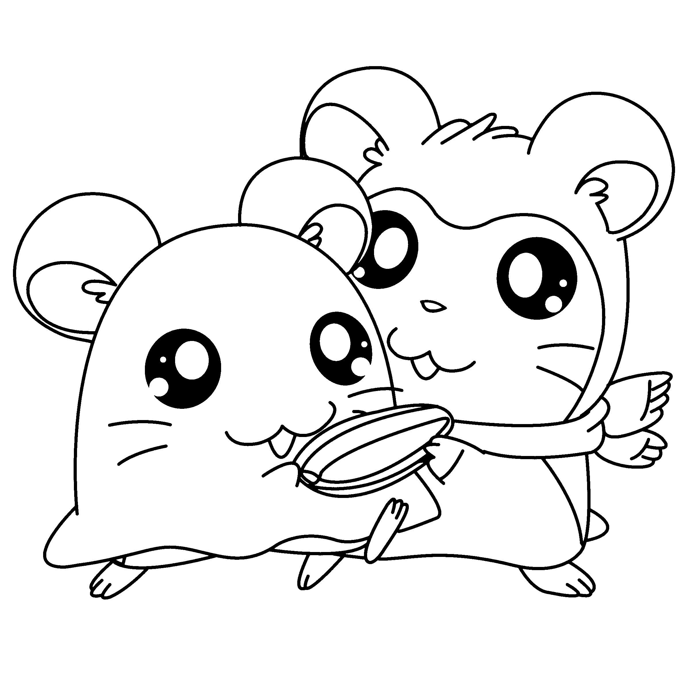 Hamtaro Malvorlagen