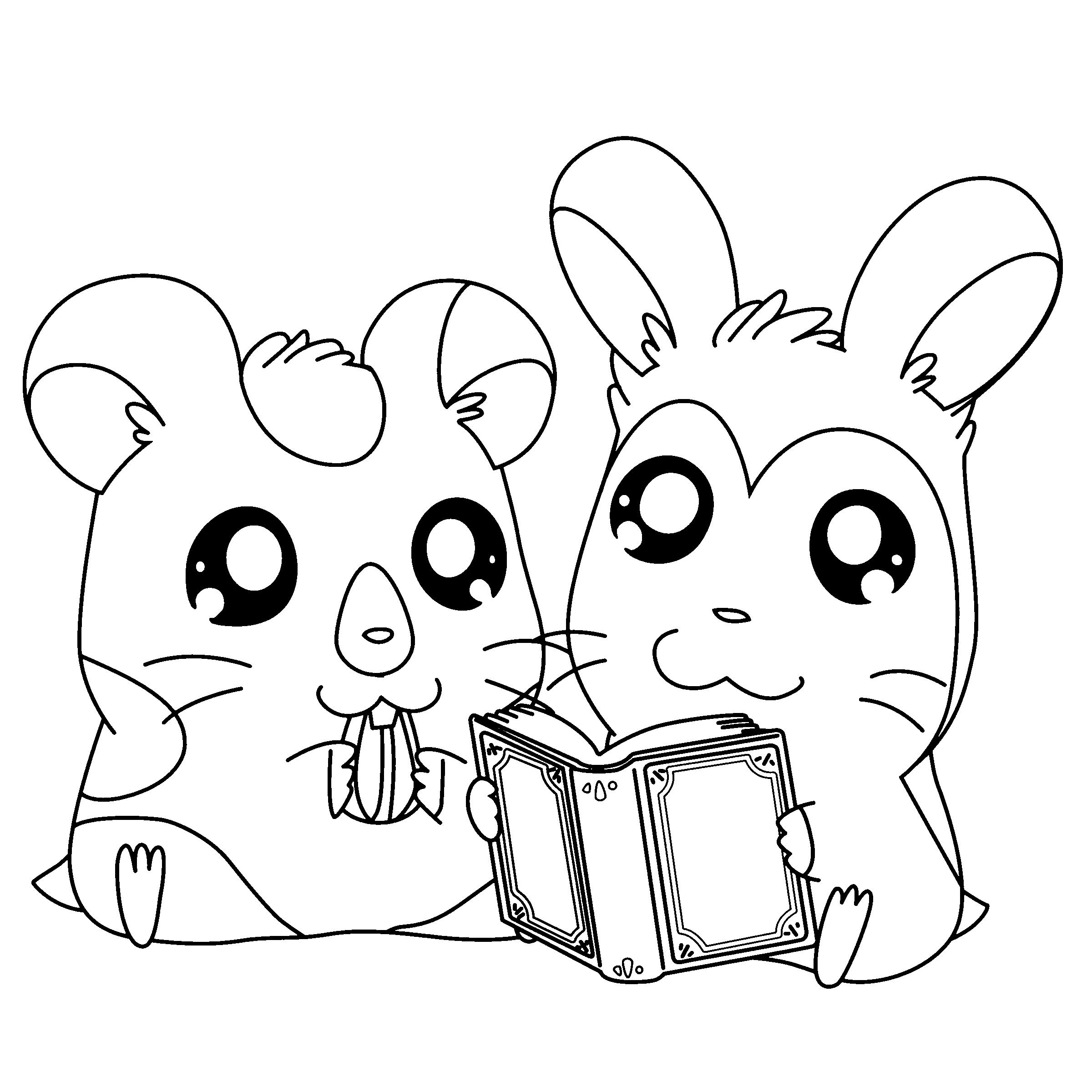 Hamtaro Malvorlagen