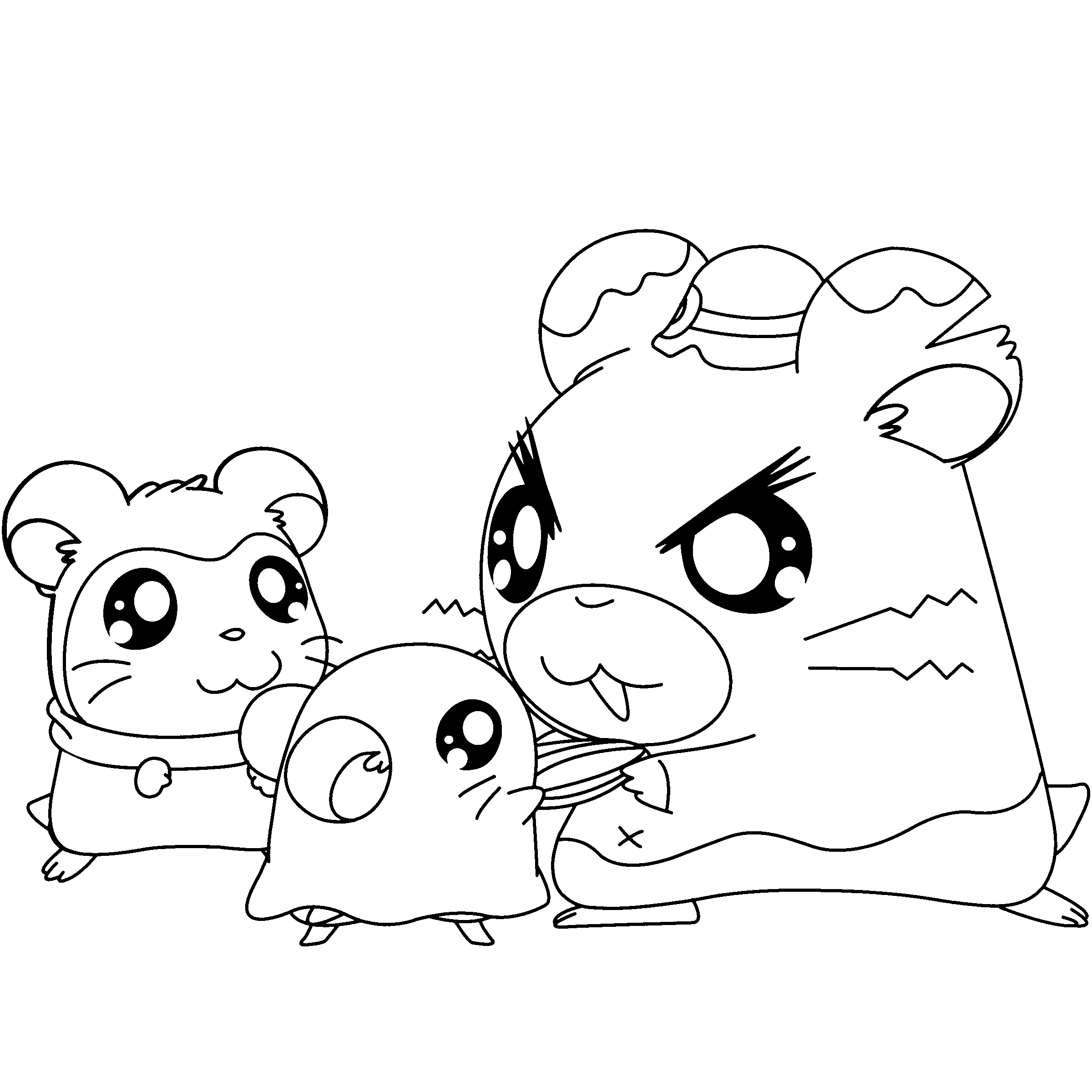 Hamtaro Malvorlagen