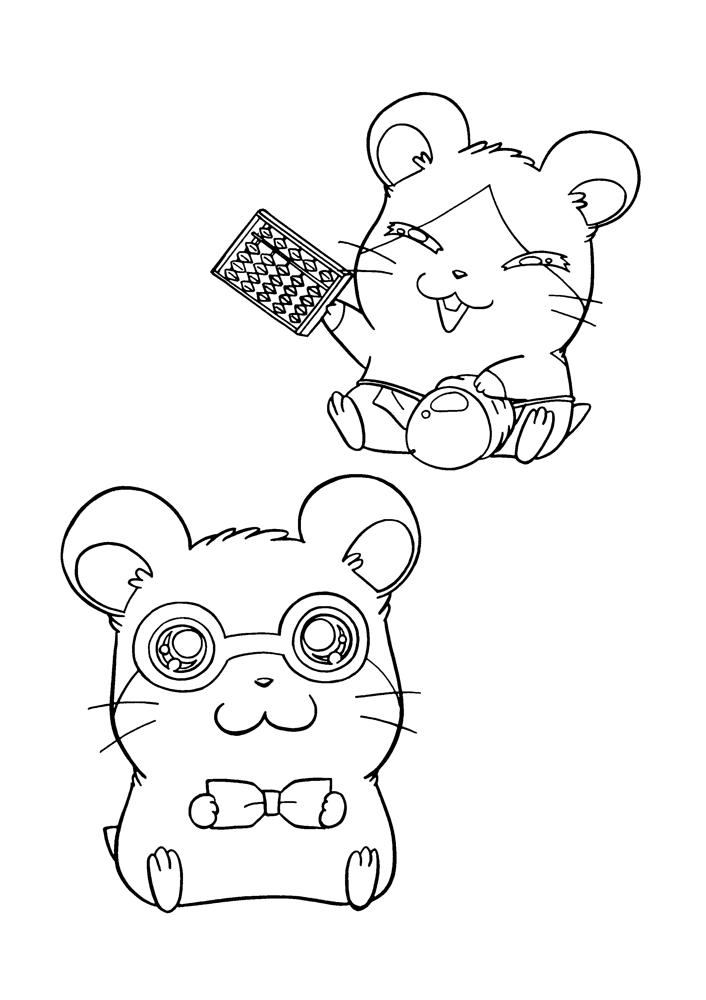 Hamtaro Malvorlagen