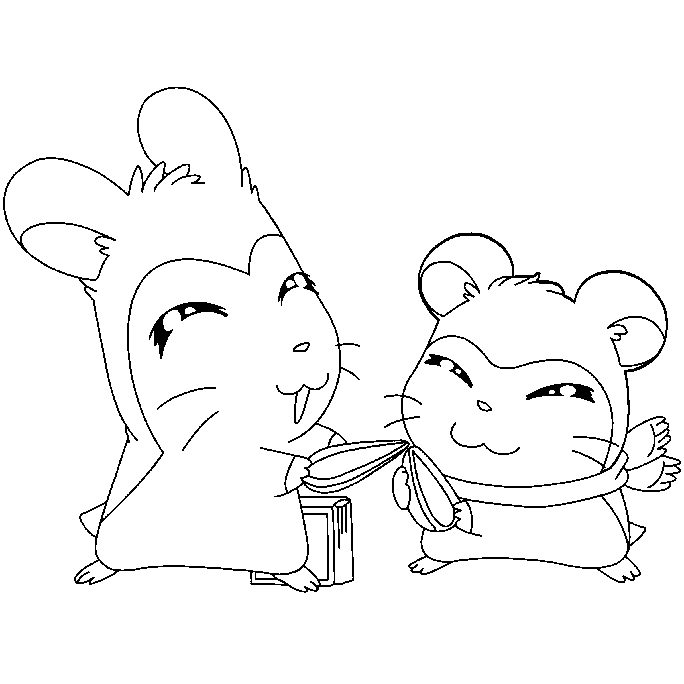 Hamtaro Malvorlagen