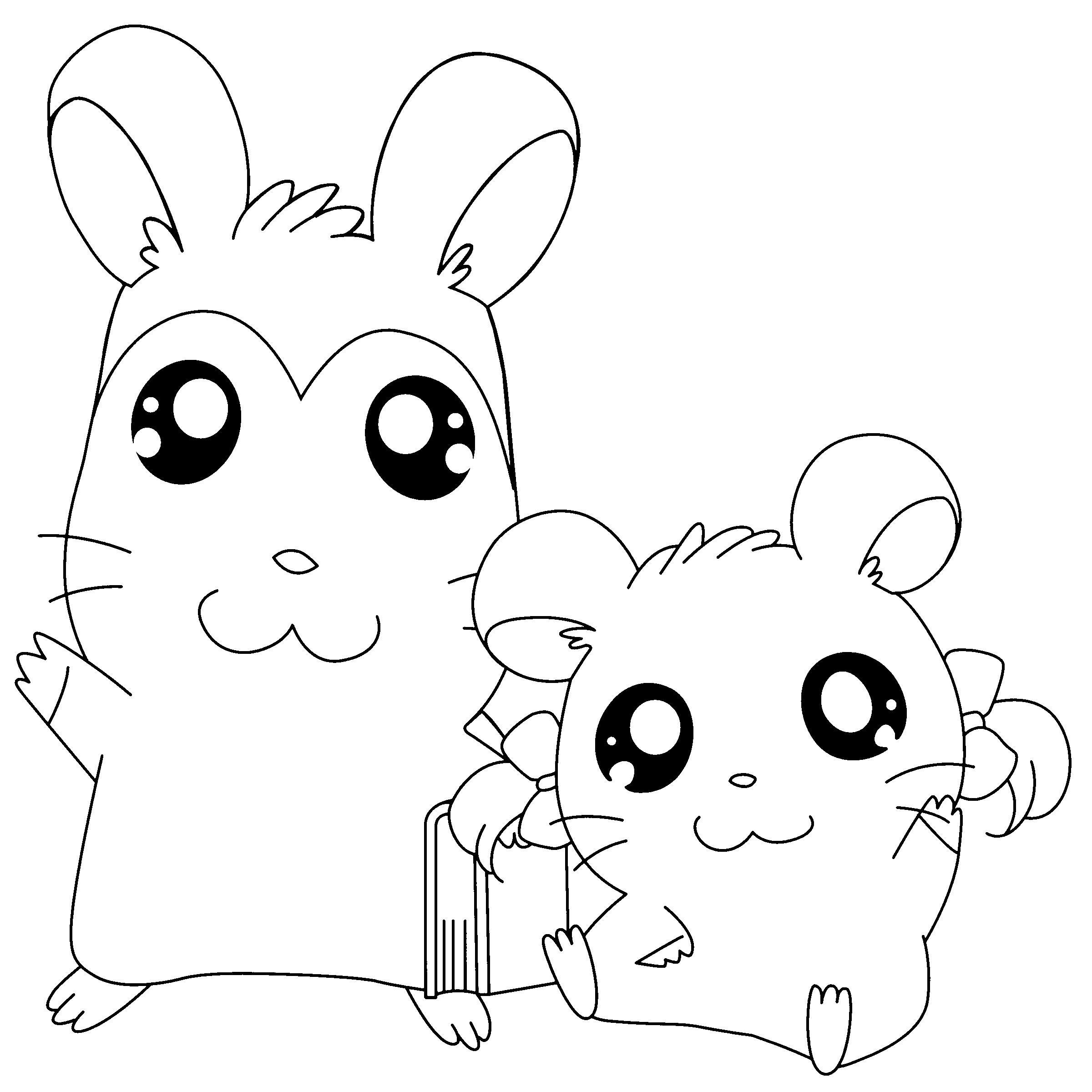 Hamtaro Malvorlagen