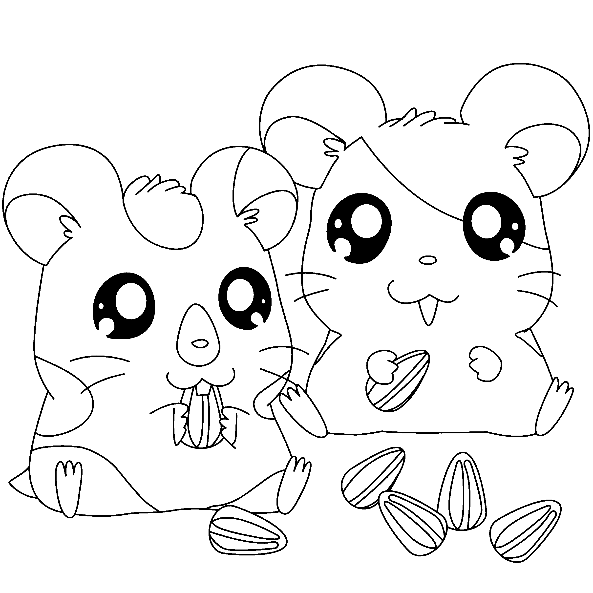 Hamtaro Malvorlagen