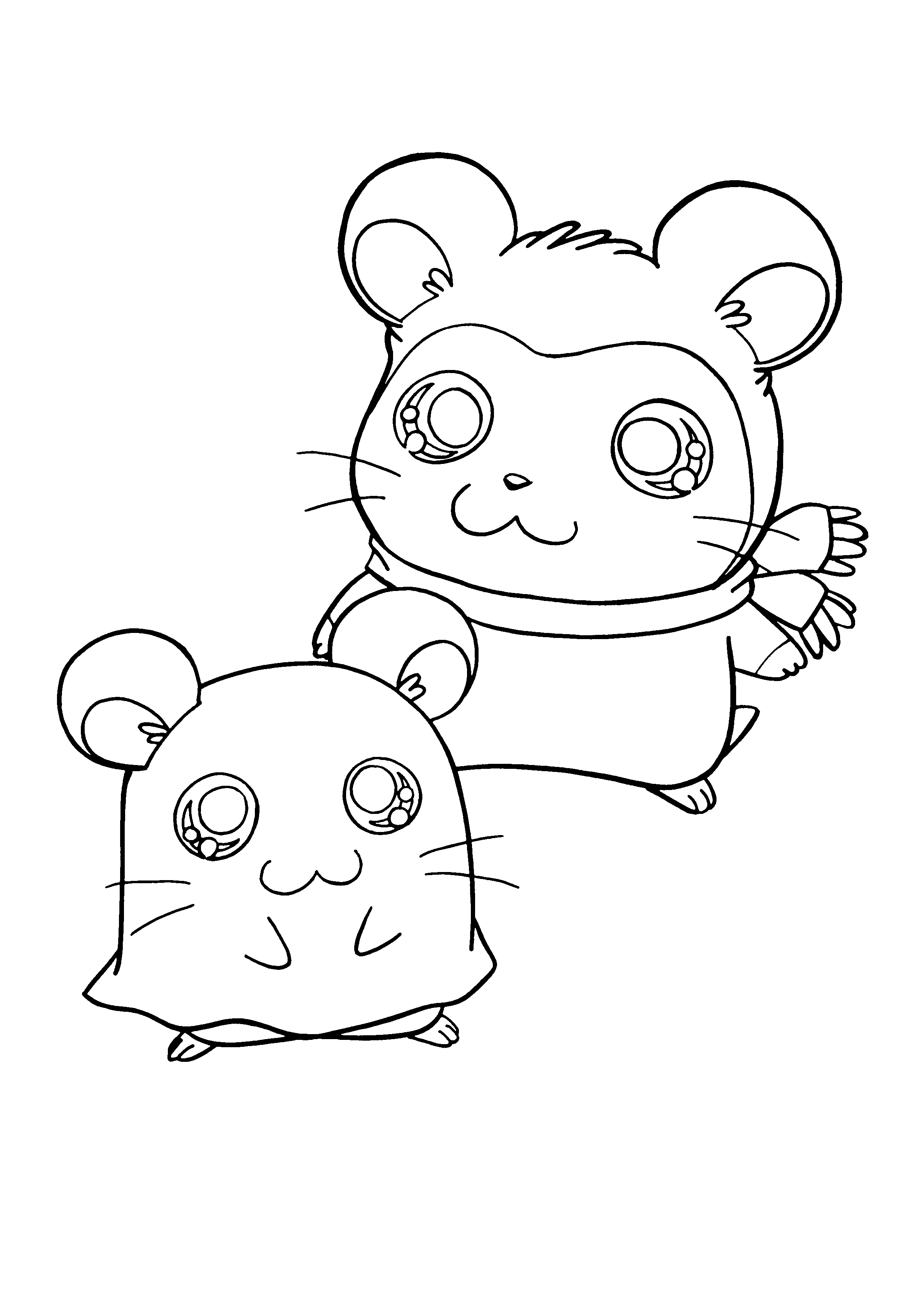 Hamtaro Malvorlagen