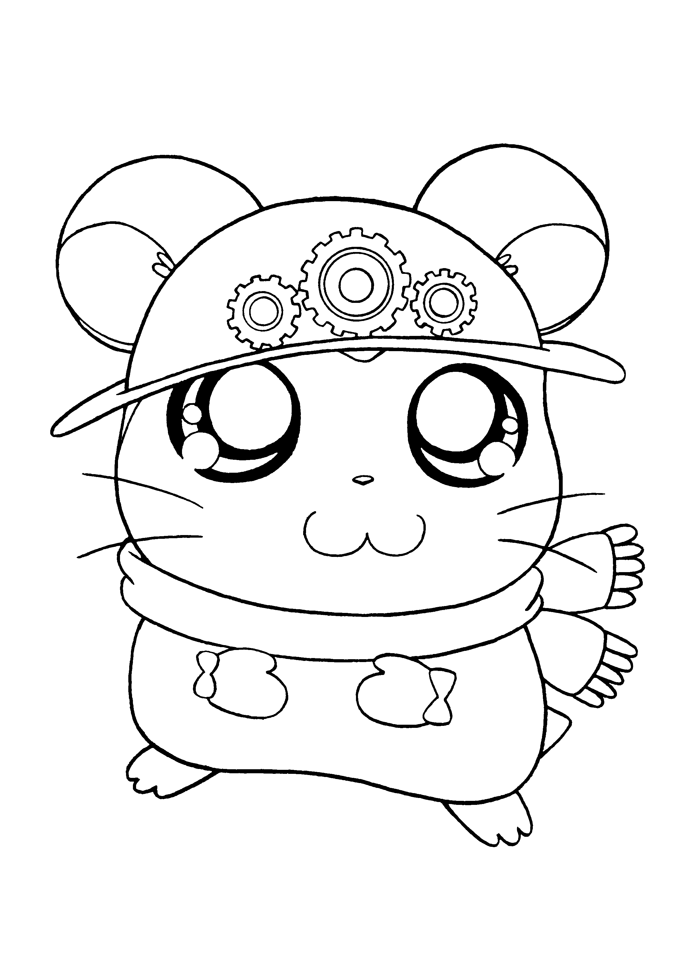 Hamtaro Malvorlagen