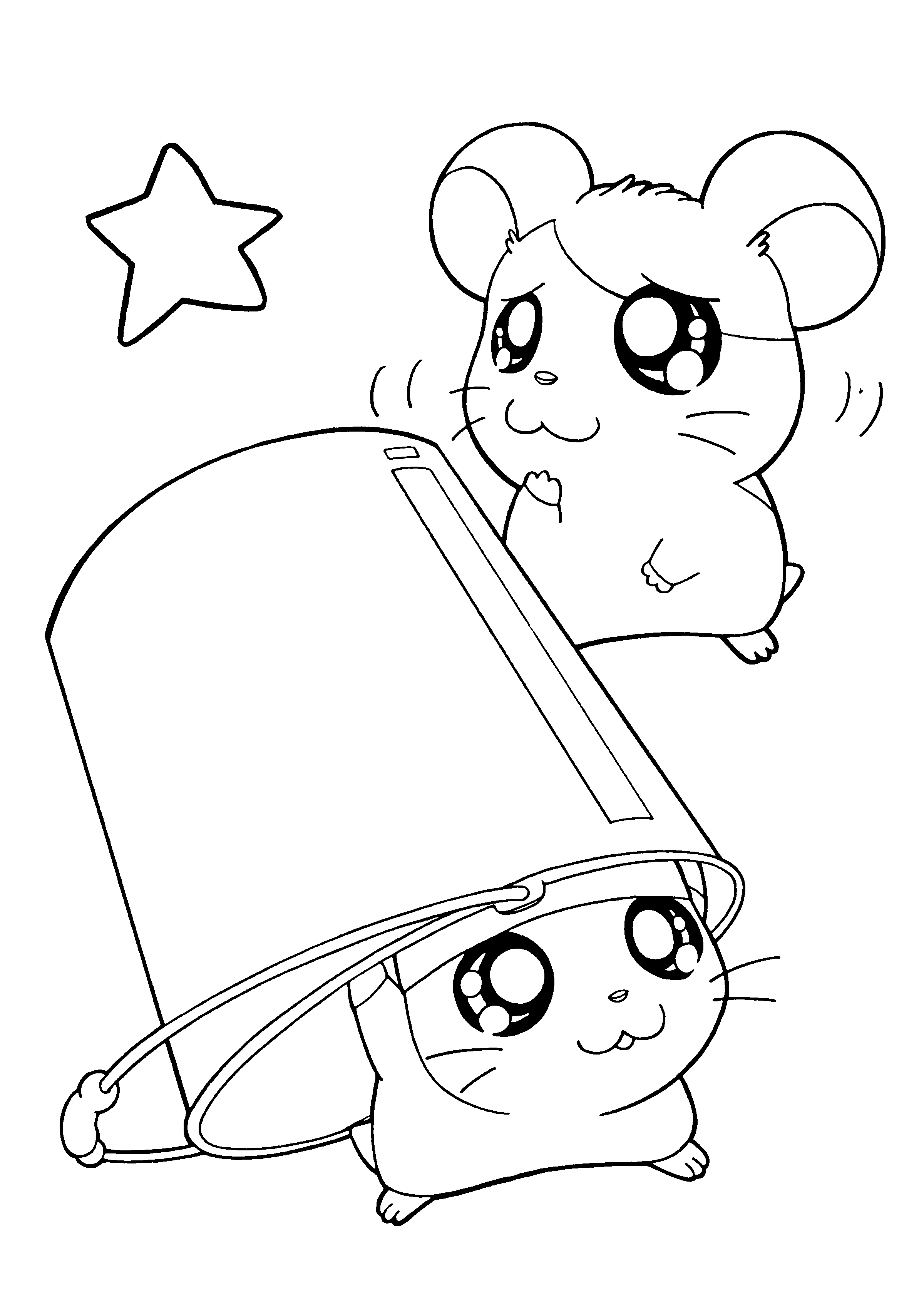 Hamtaro Malvorlagen