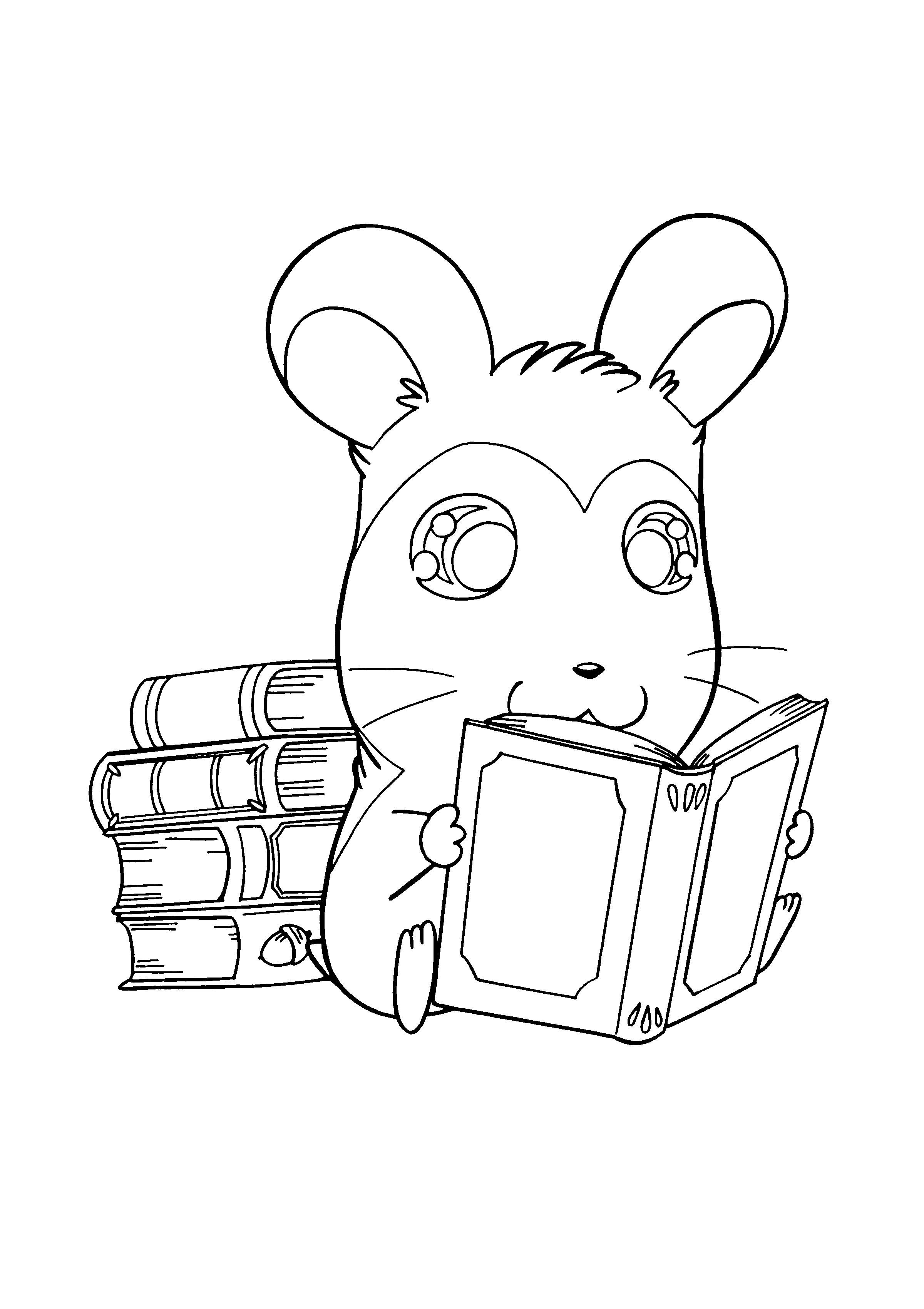 Hamtaro Malvorlagen