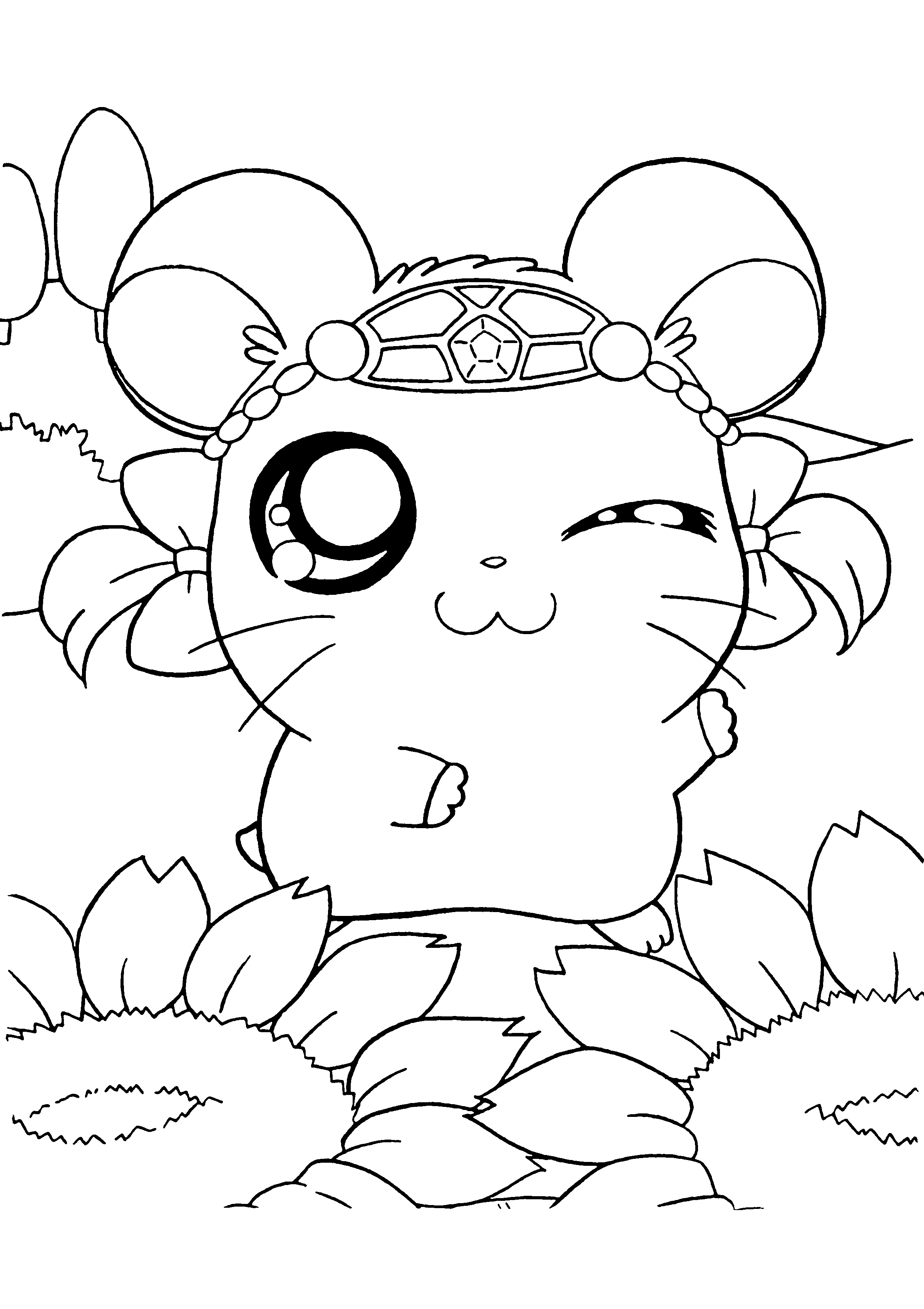 Hamtaro Malvorlagen