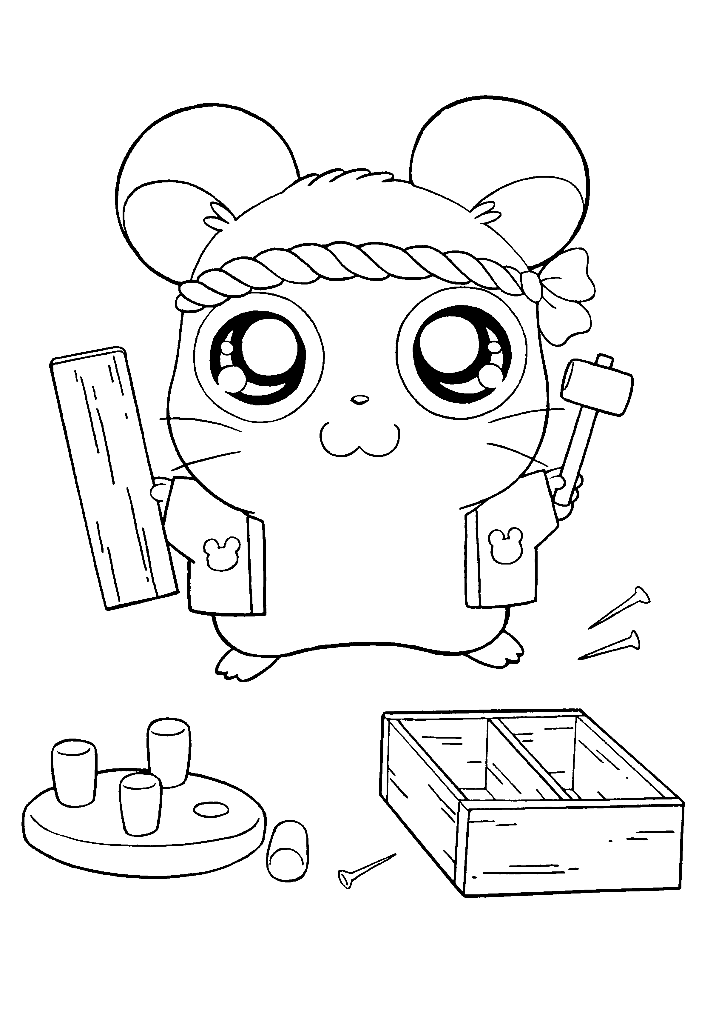 Hamtaro Malvorlagen