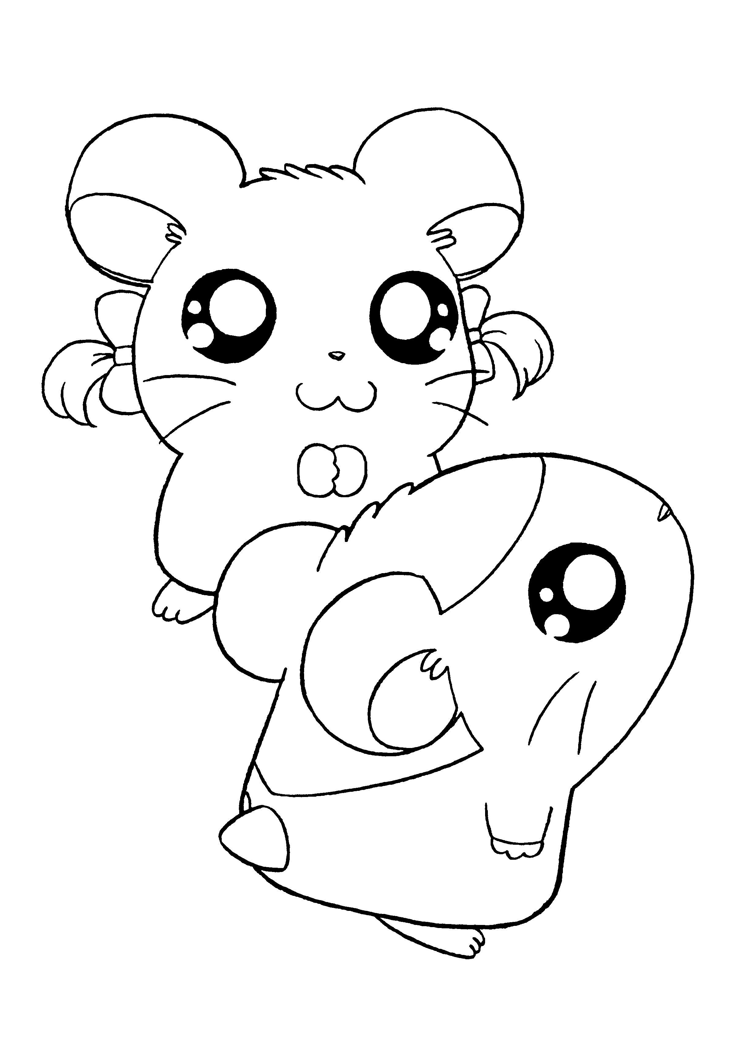 Hamtaro Malvorlagen