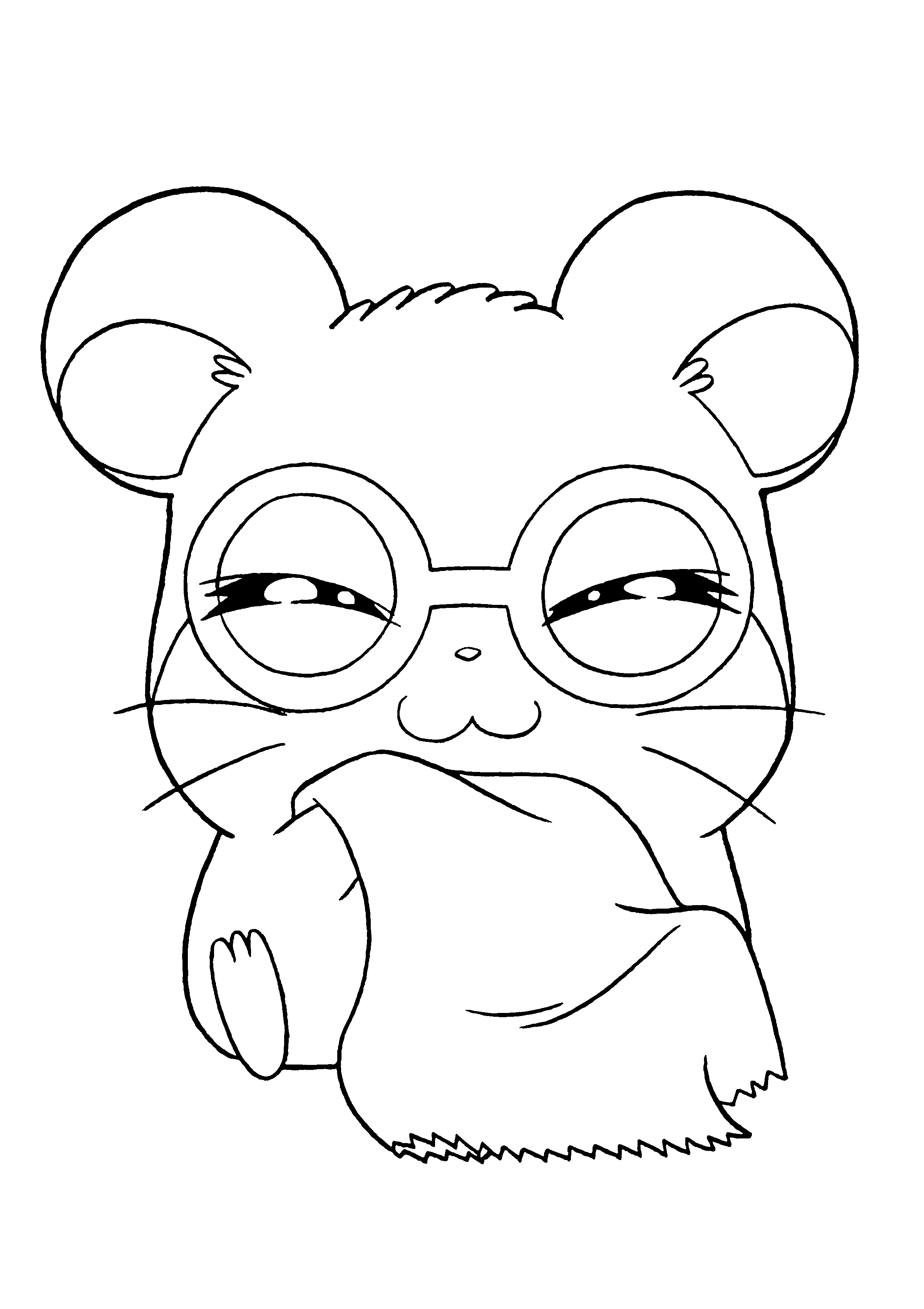 Hamtaro Malvorlagen