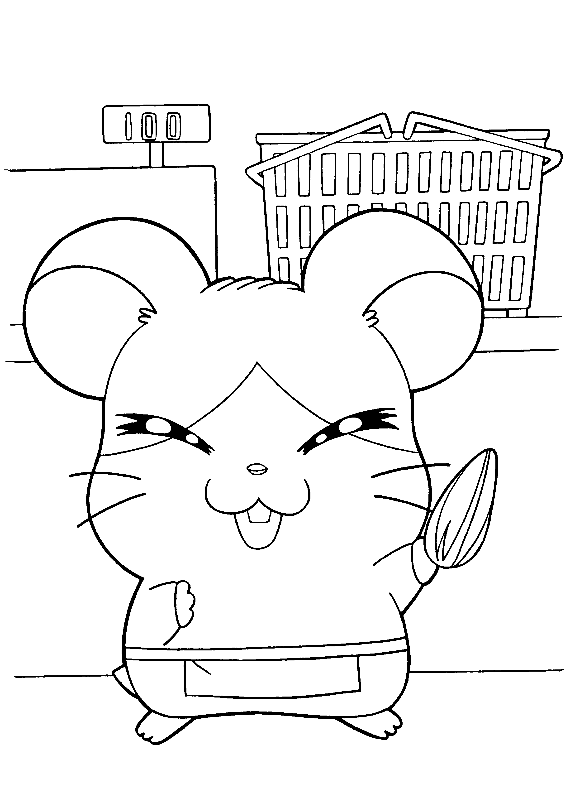 Hamtaro Malvorlagen