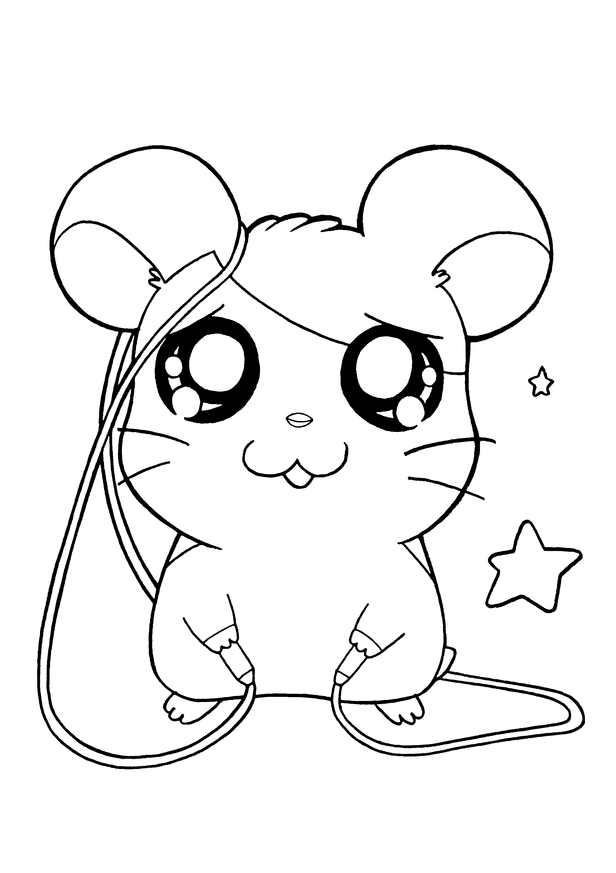 Hamtaro Malvorlagen