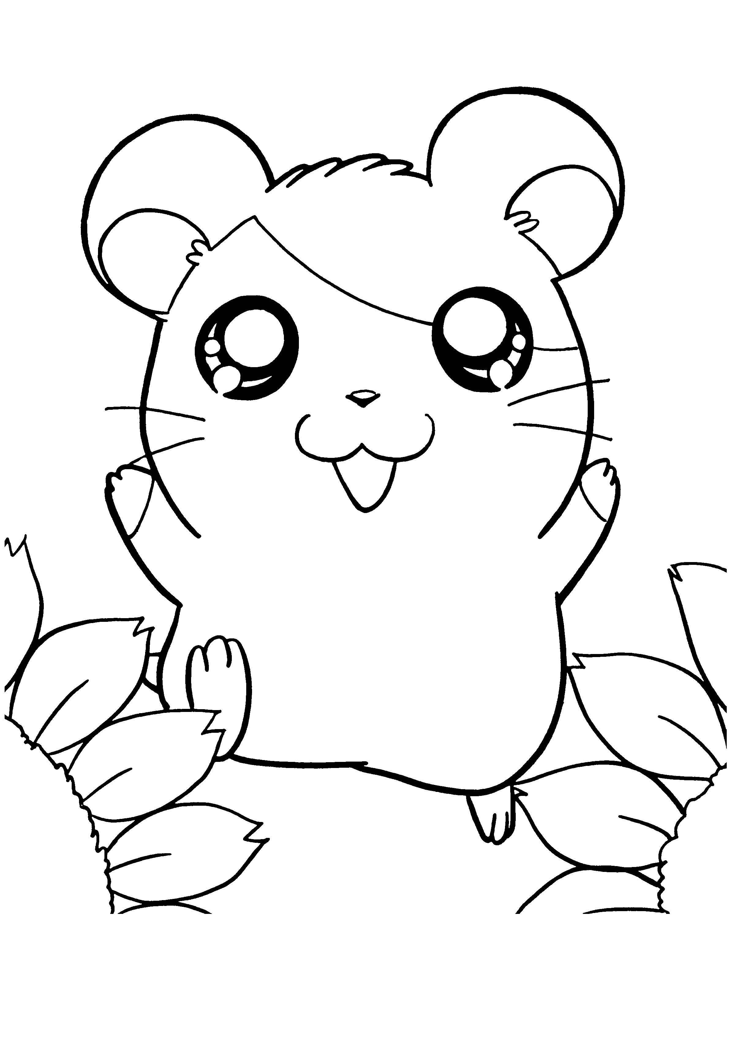 Hamtaro Malvorlagen