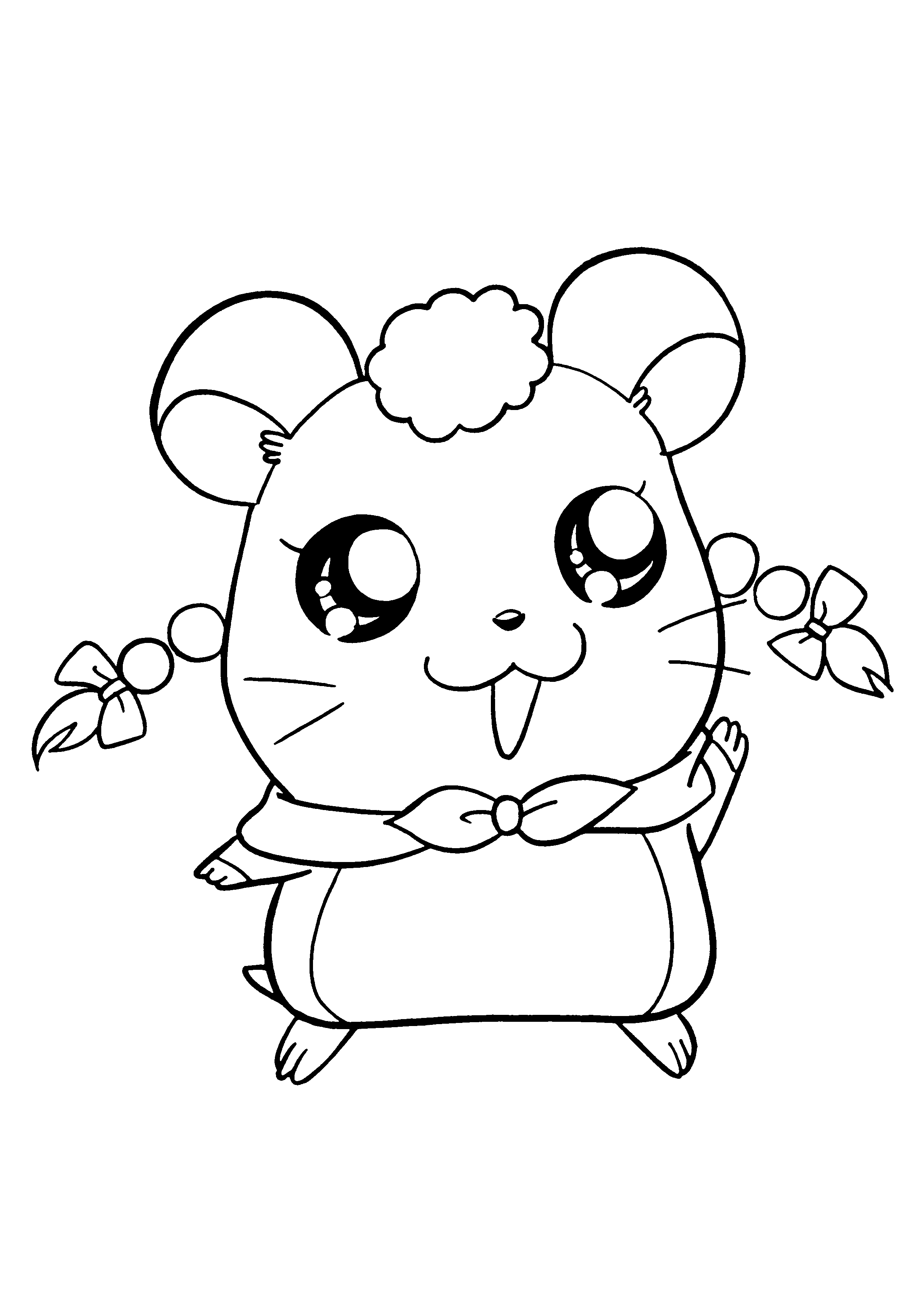 Hamtaro Malvorlagen