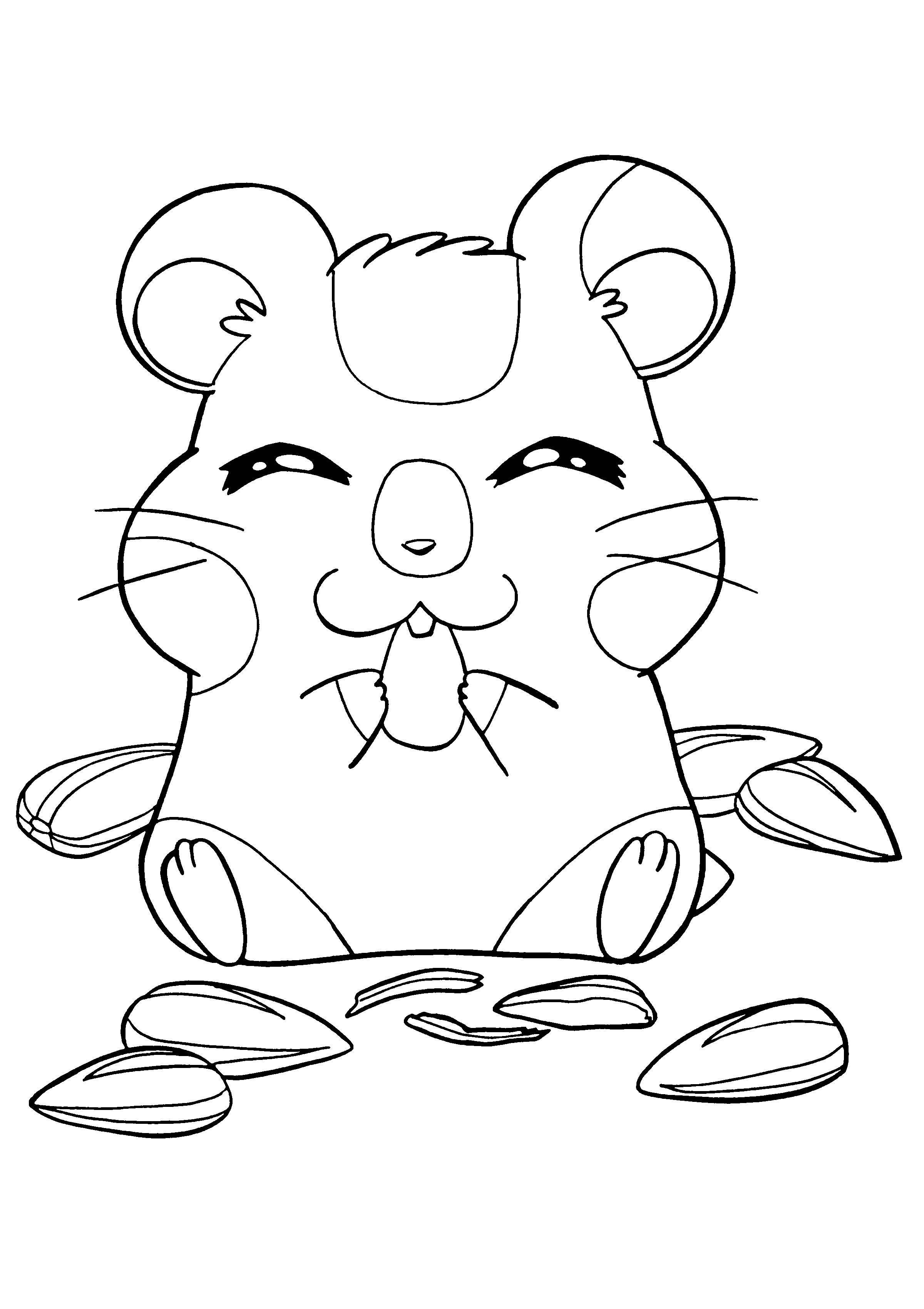 Hamtaro Malvorlagen