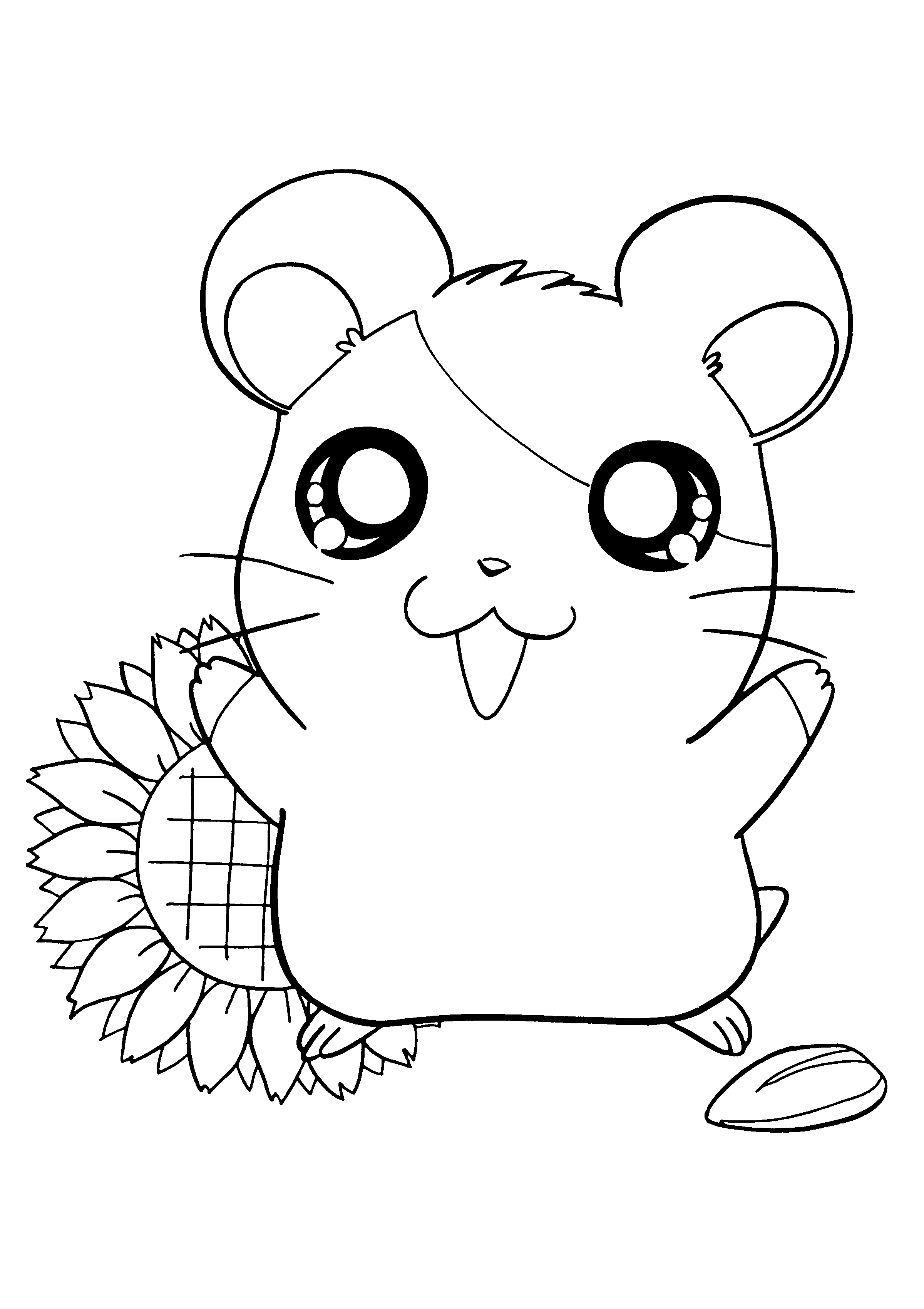 Hamtaro Malvorlagen