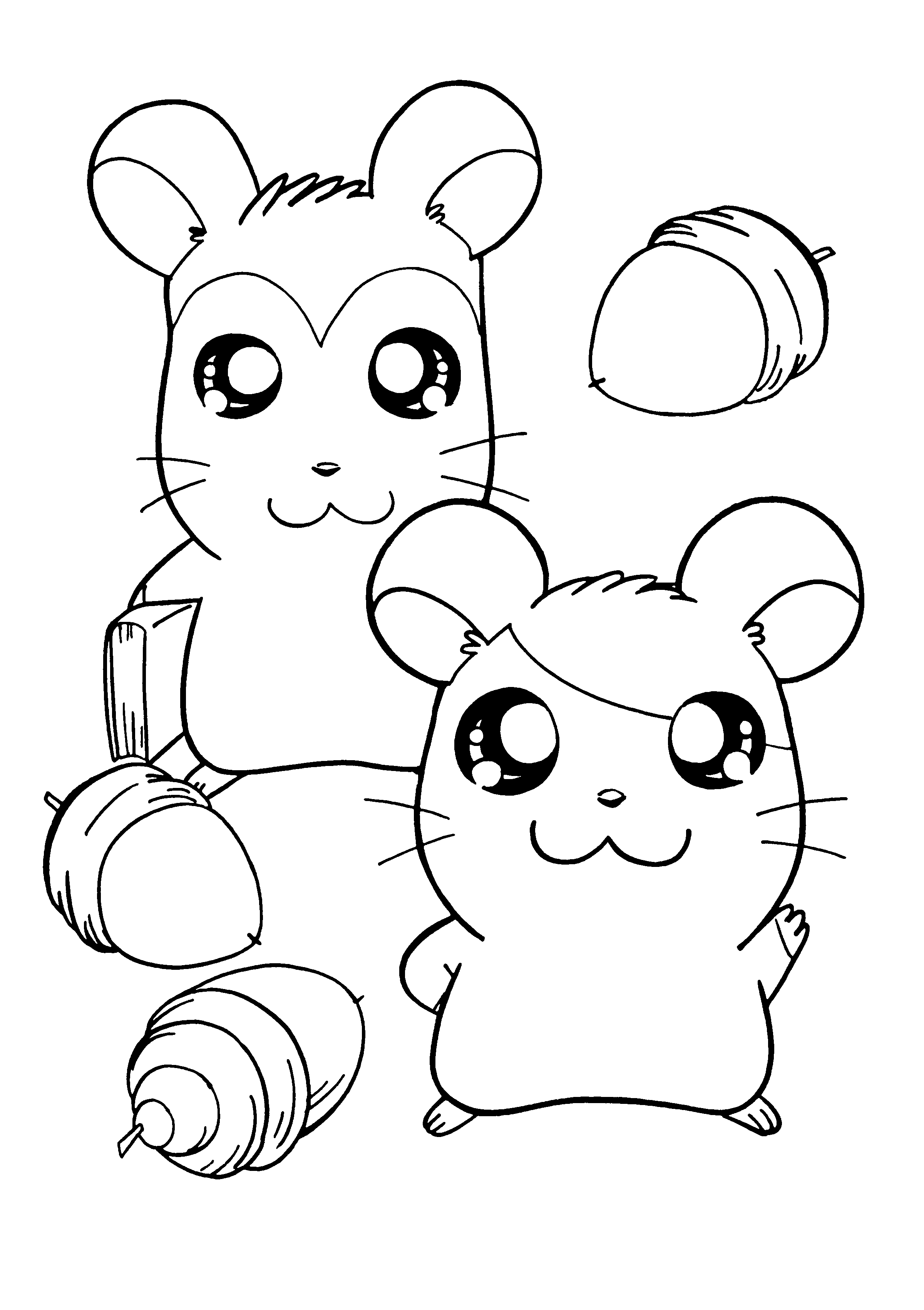 Hamtaro Malvorlagen