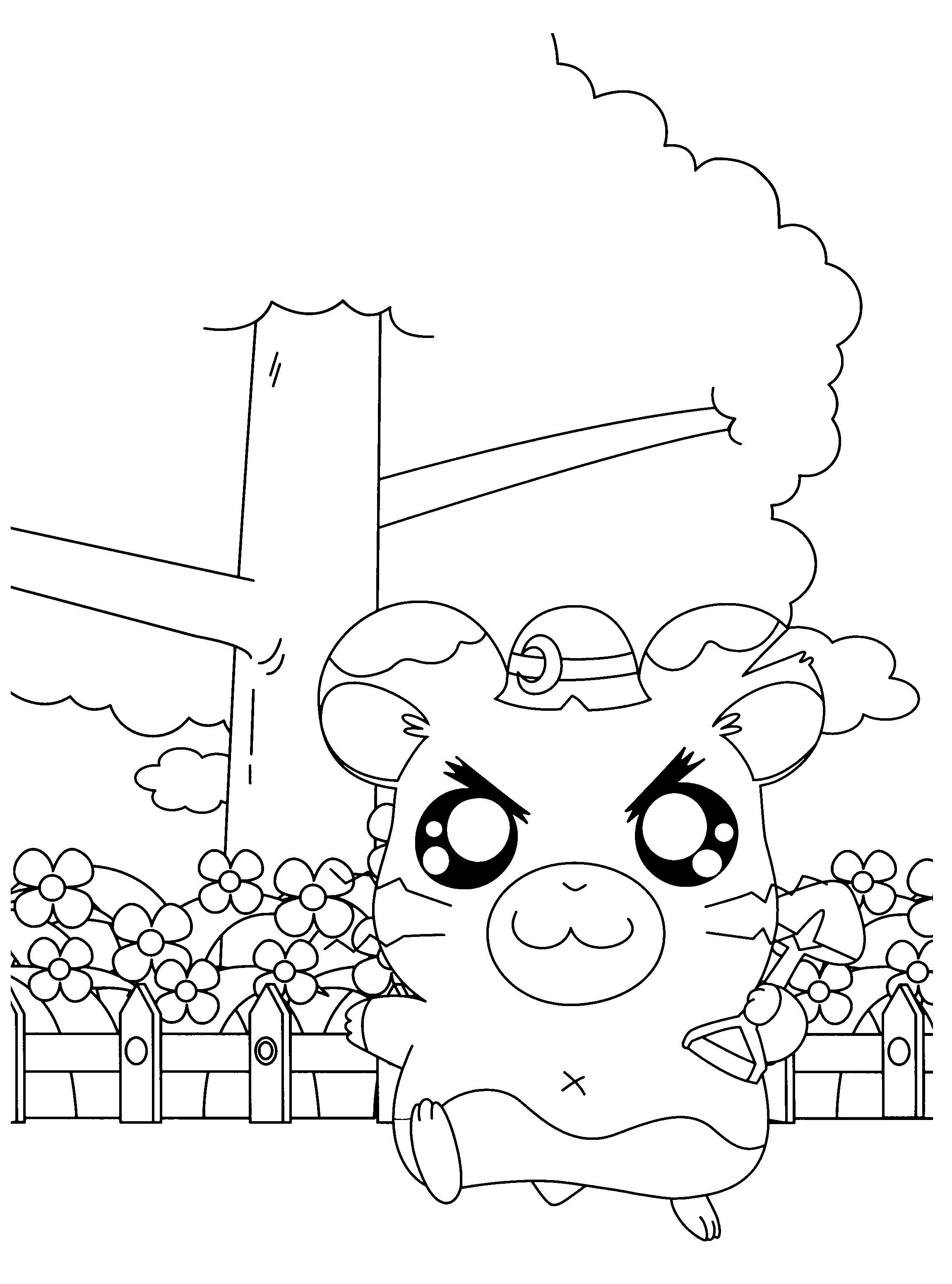 Hamtaro Malvorlagen