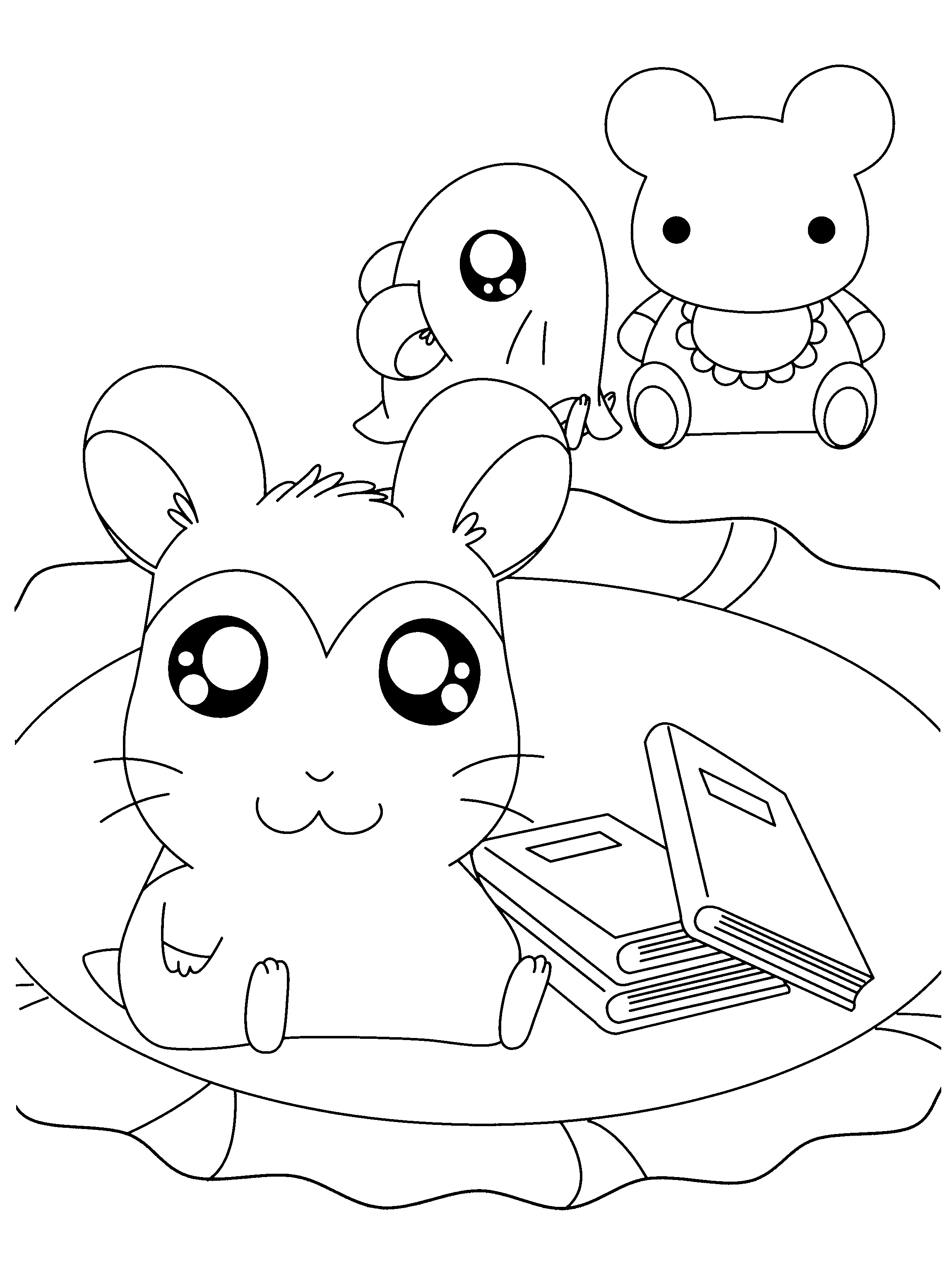 Hamtaro Malvorlagen