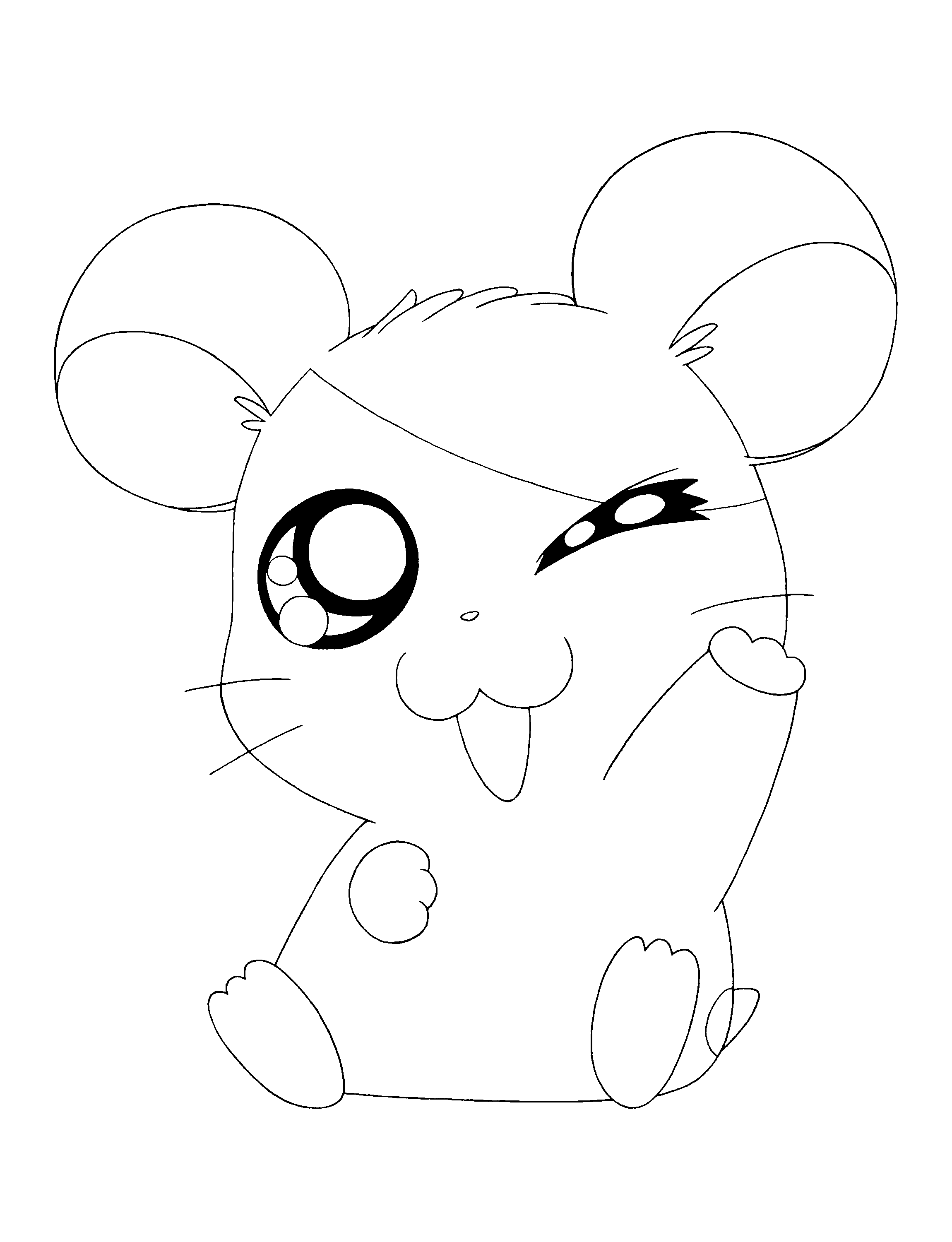 Hamtaro Malvorlagen