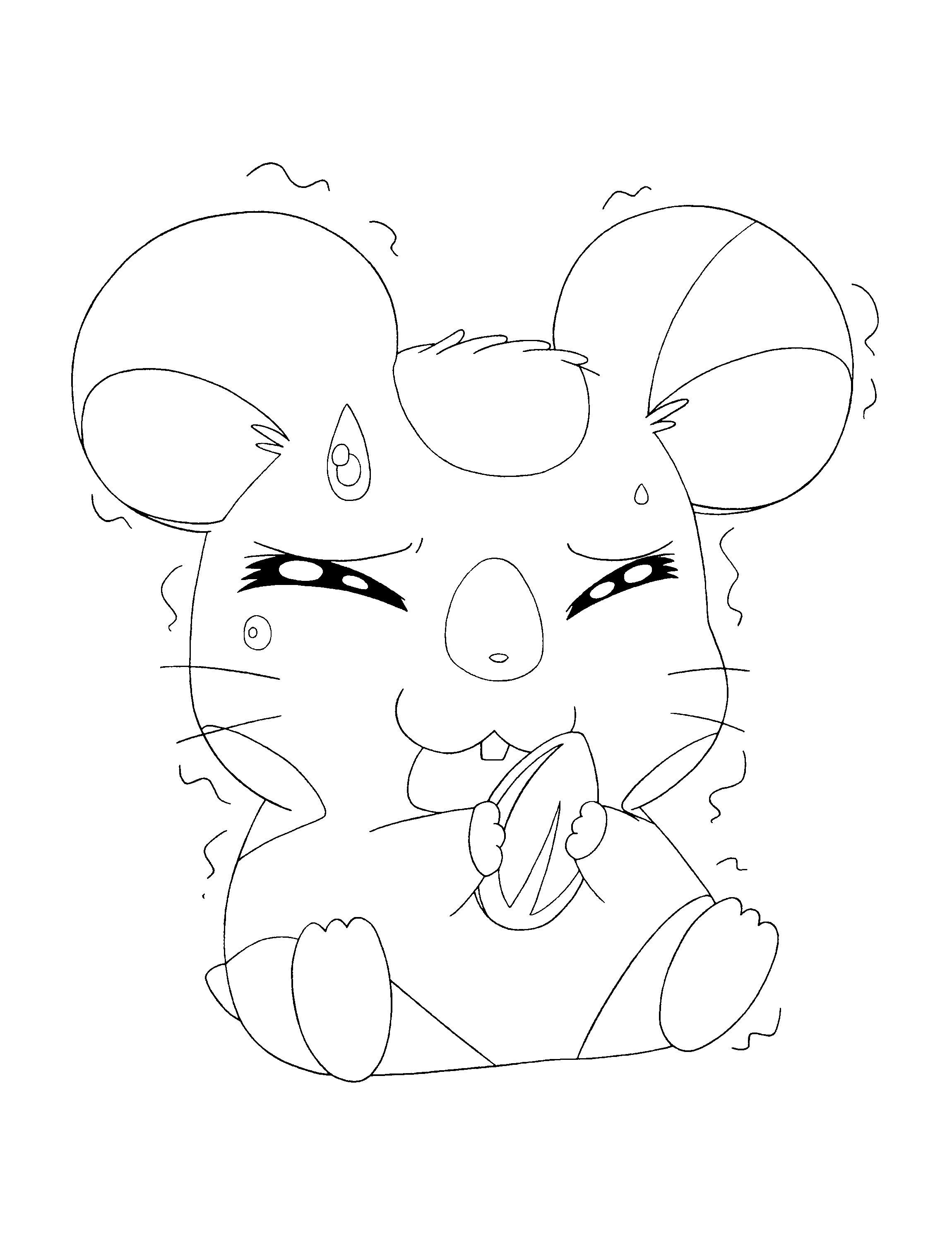 Hamtaro Malvorlagen