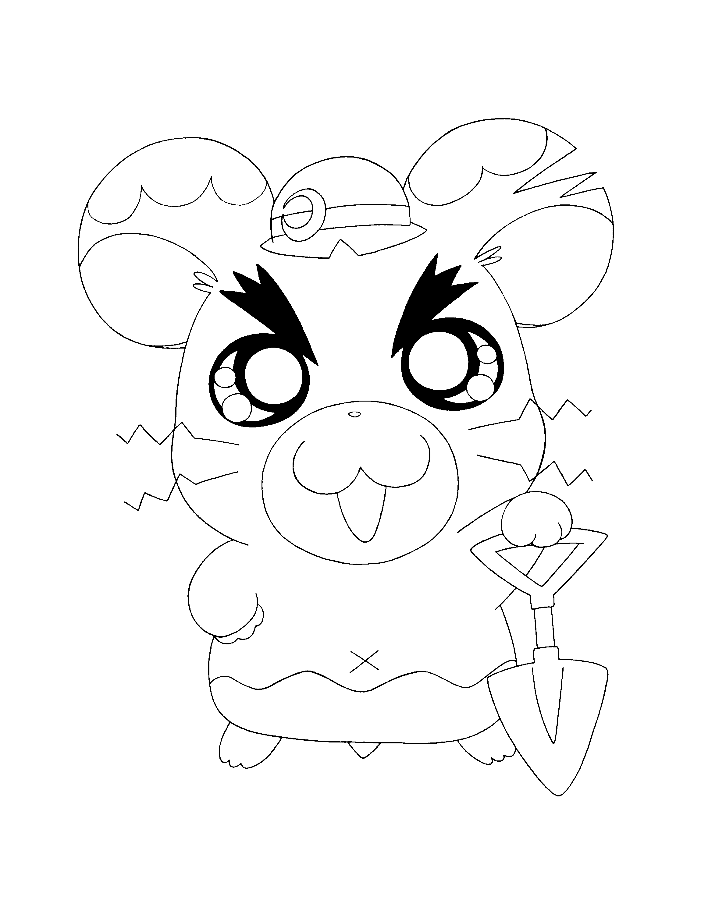 Hamtaro Malvorlagen