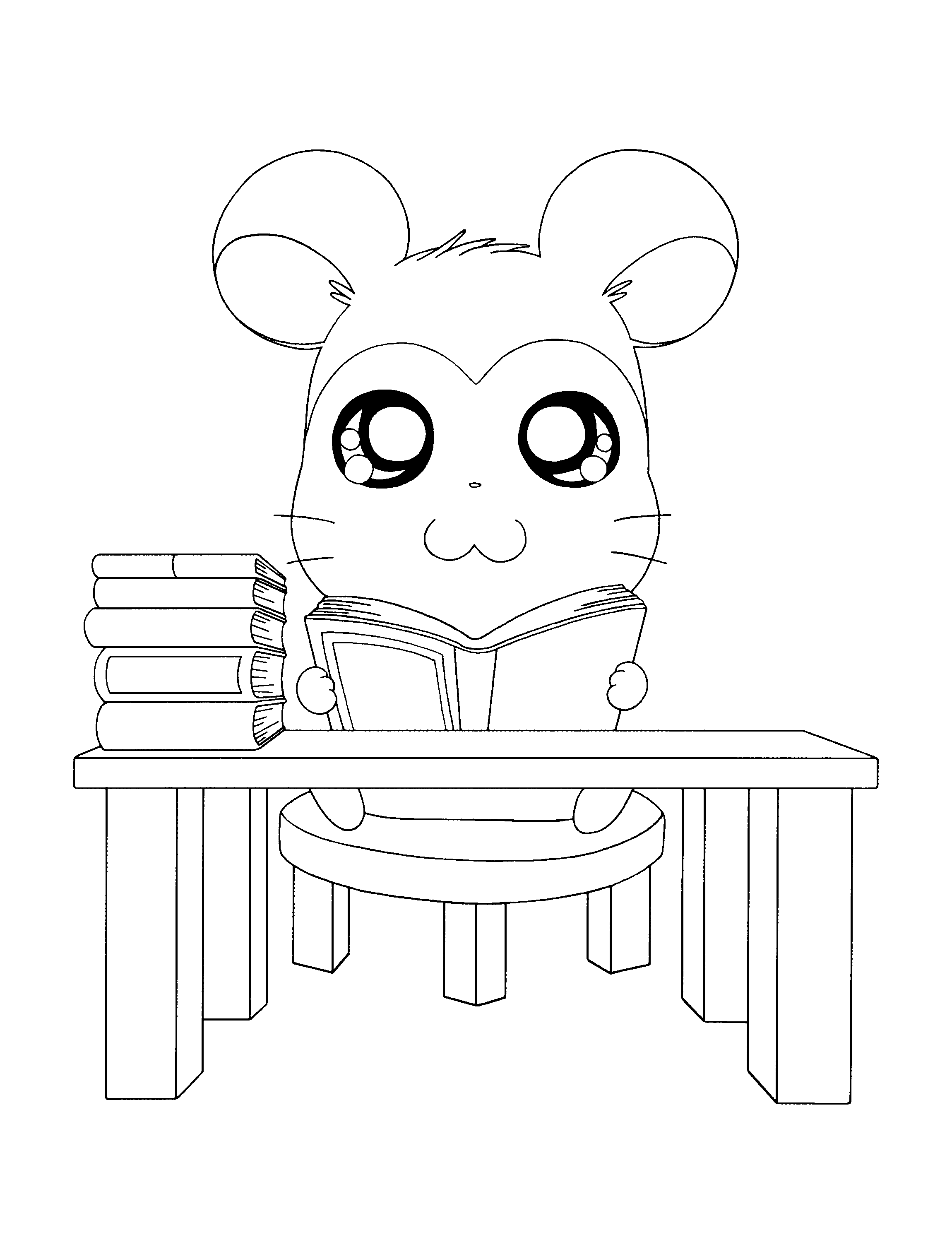 Hamtaro Malvorlagen