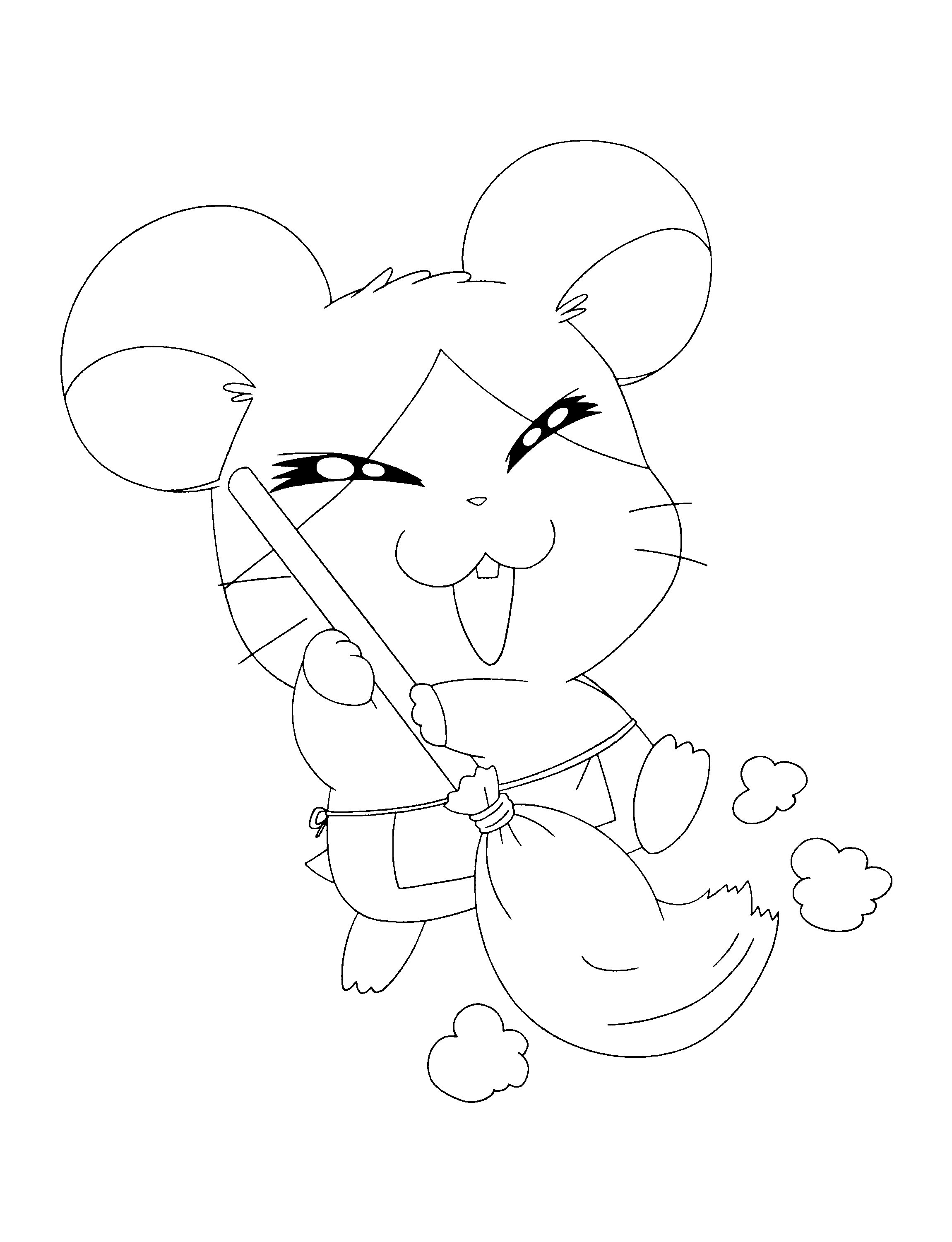 Hamtaro Malvorlagen