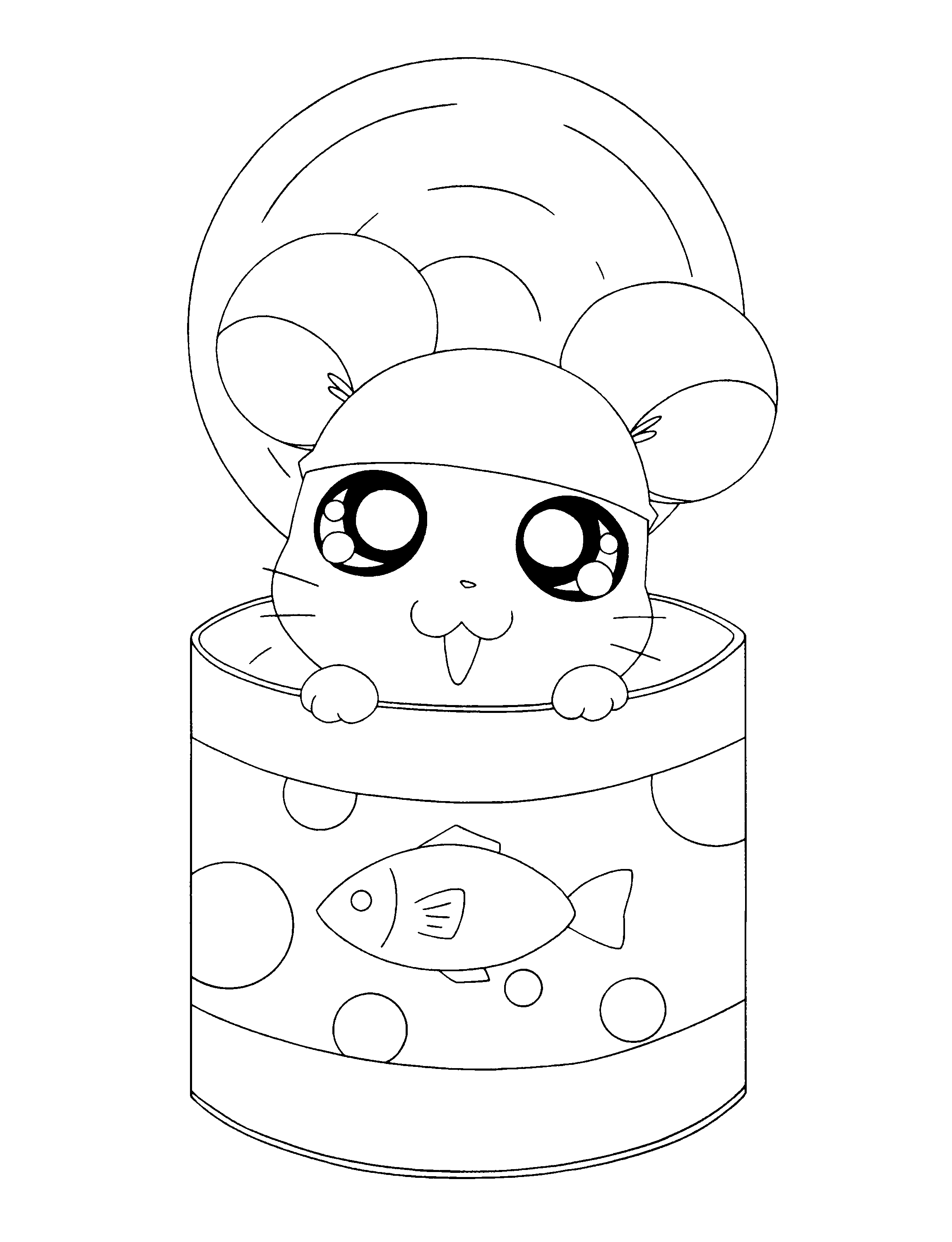 Hamtaro Malvorlagen