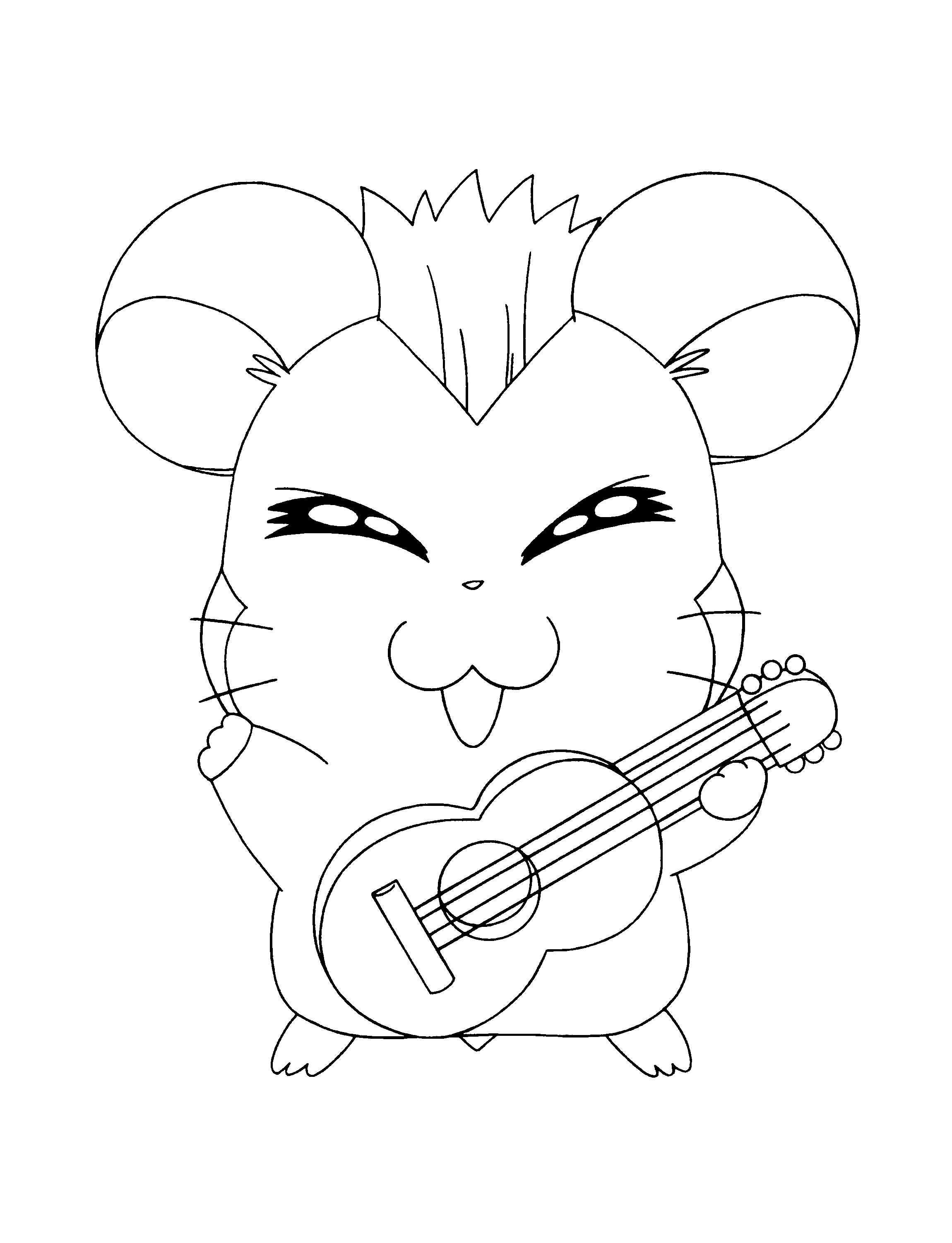 Hamtaro Malvorlagen