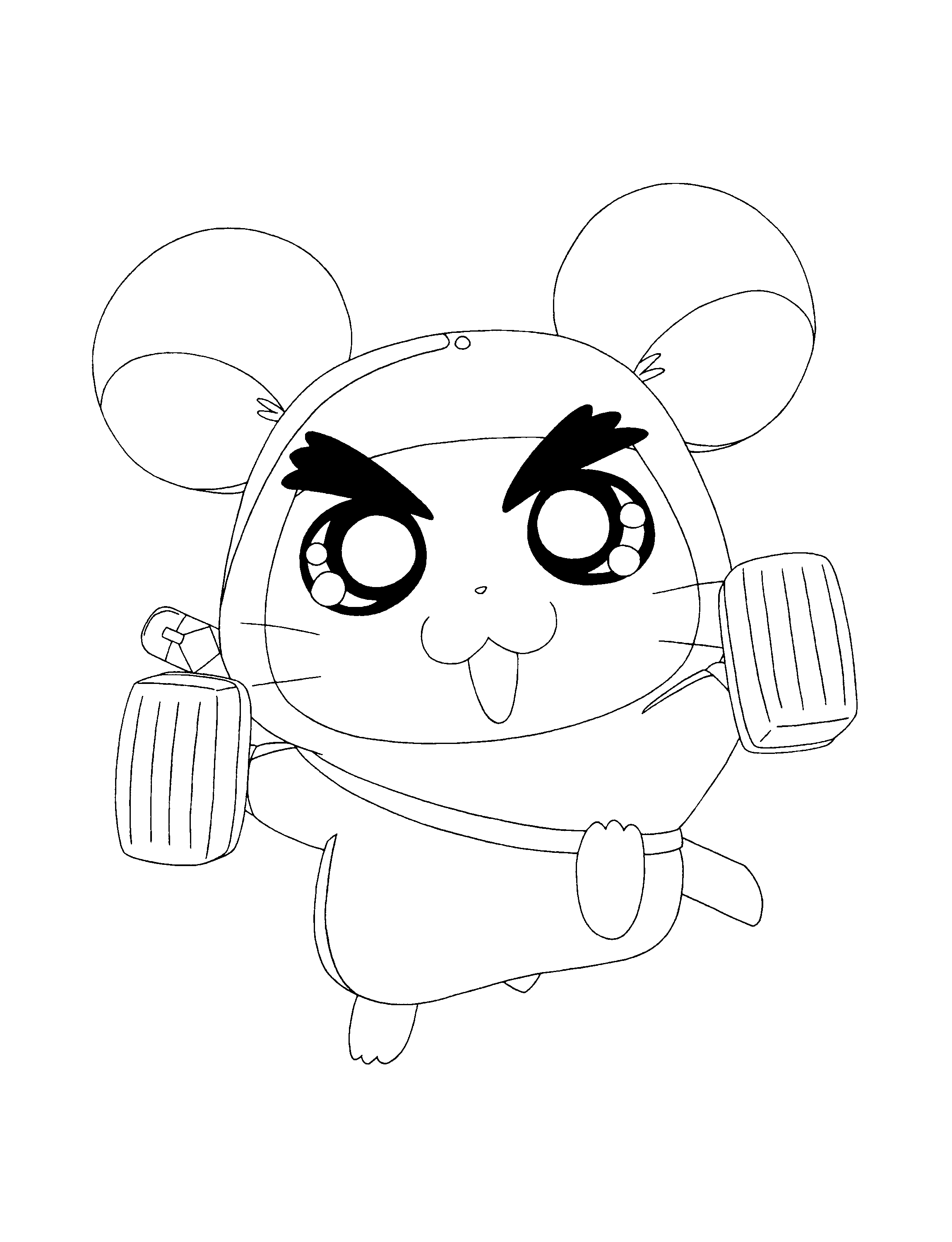 Hamtaro Malvorlagen