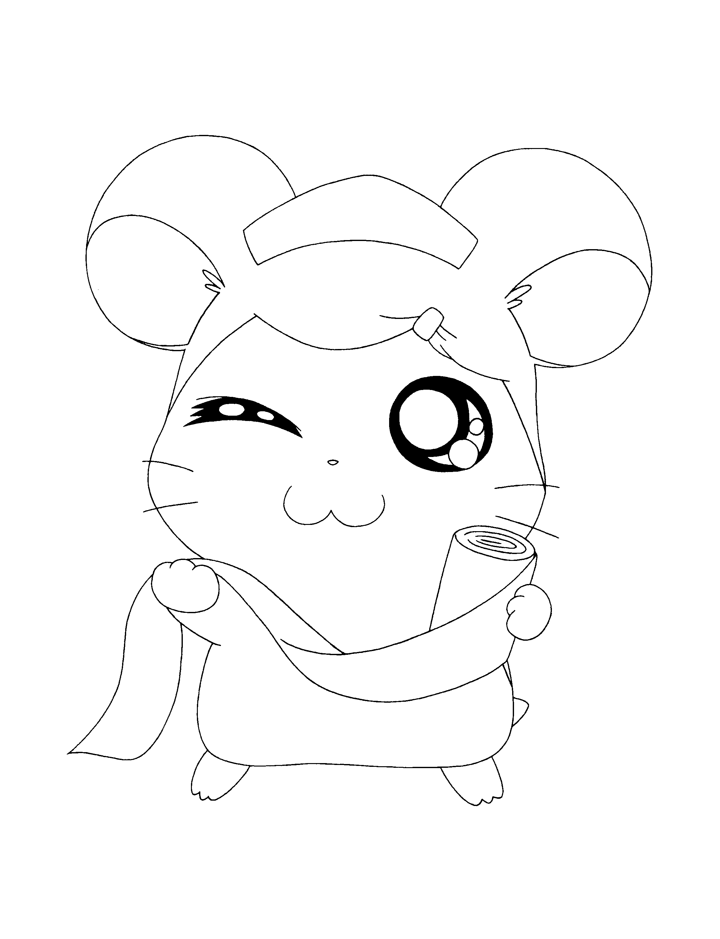 Hamtaro Malvorlagen