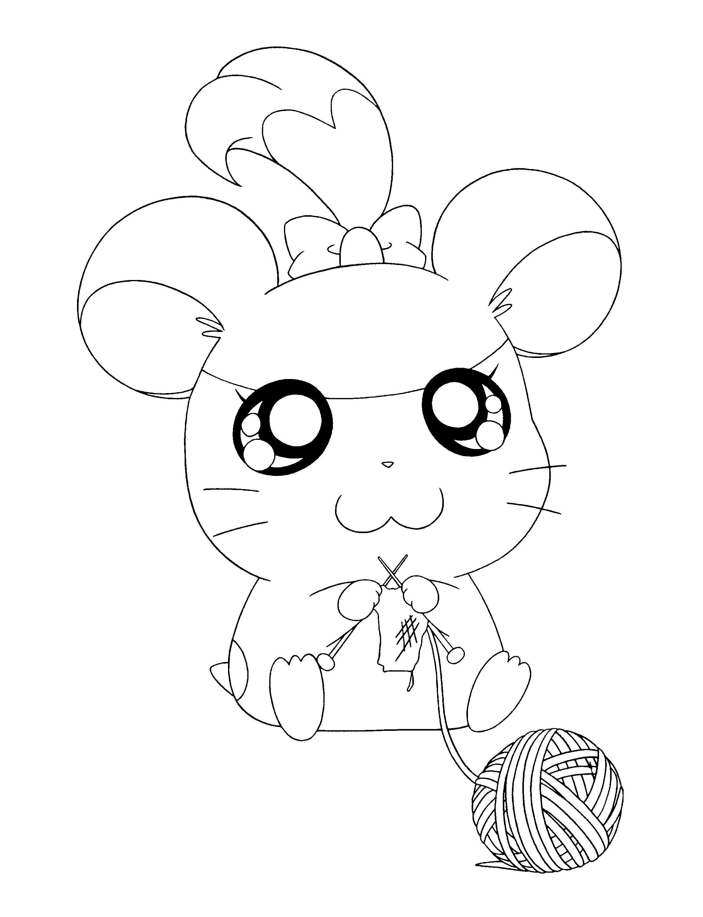 Hamtaro Malvorlagen