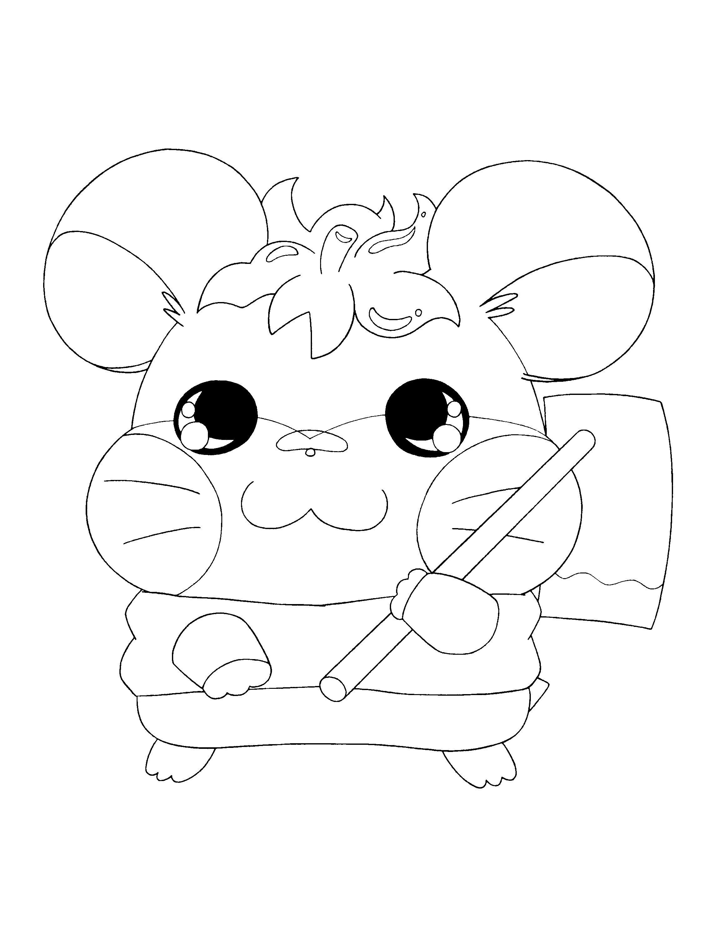 Hamtaro Malvorlagen