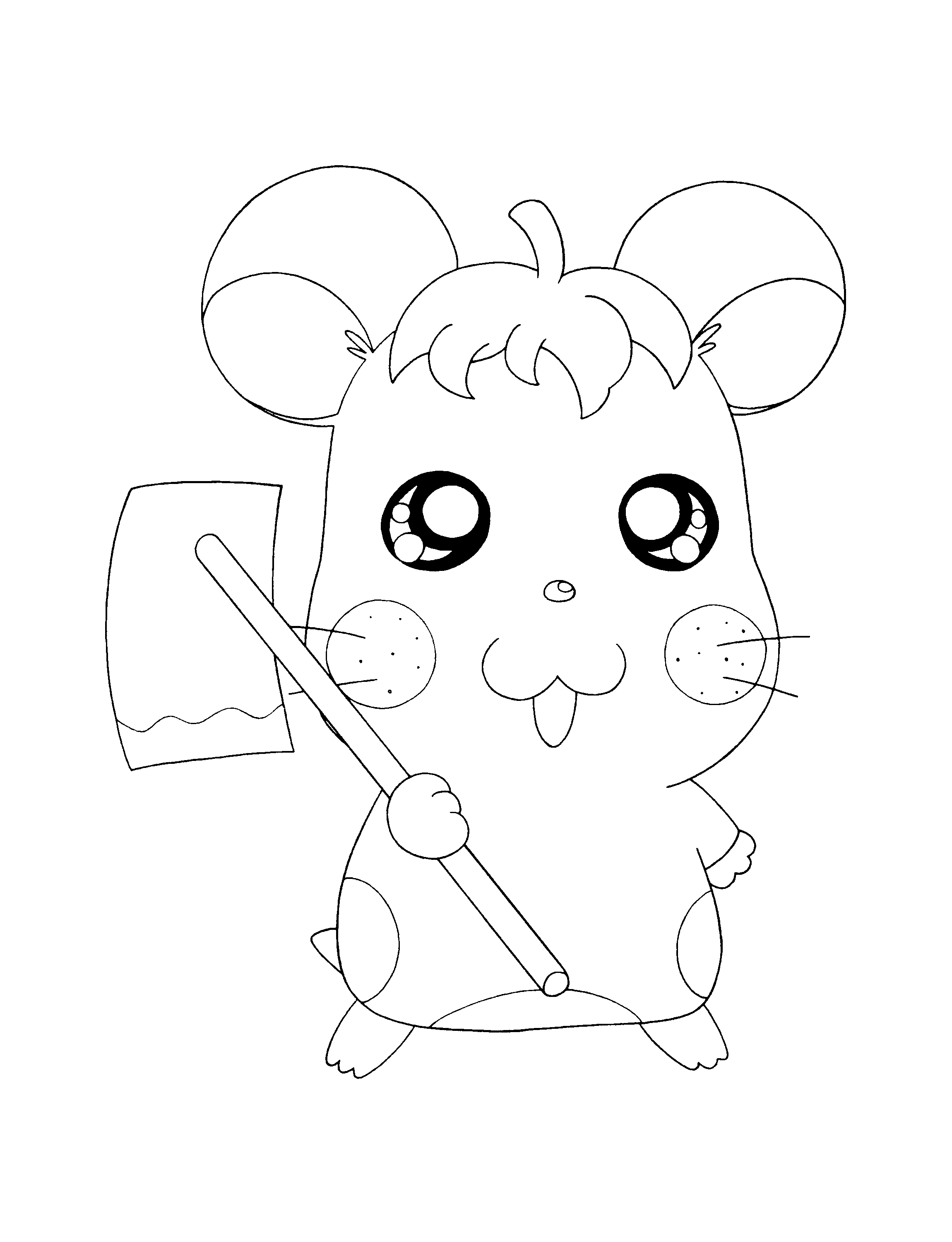 Hamtaro Malvorlagen