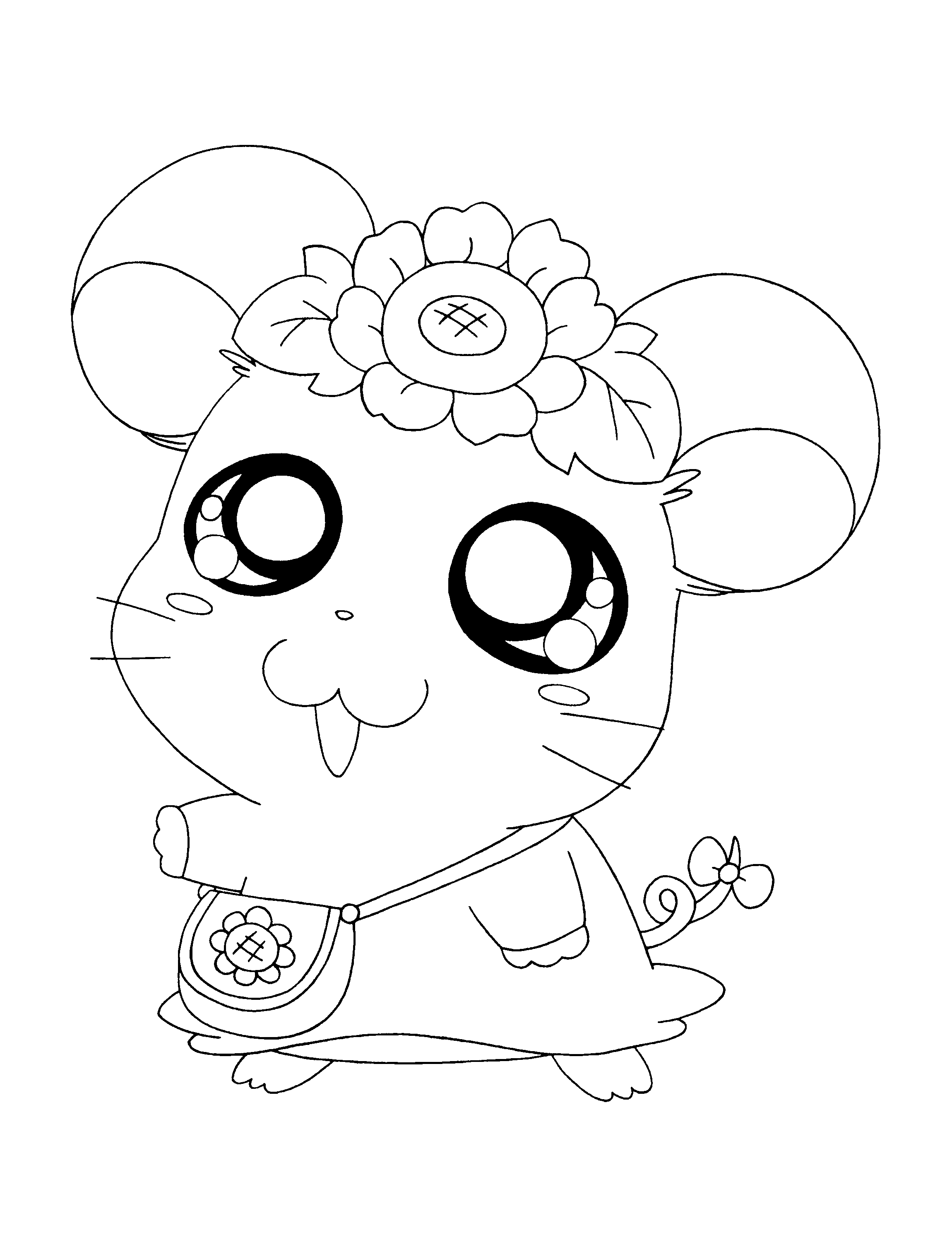 Hamtaro Malvorlagen