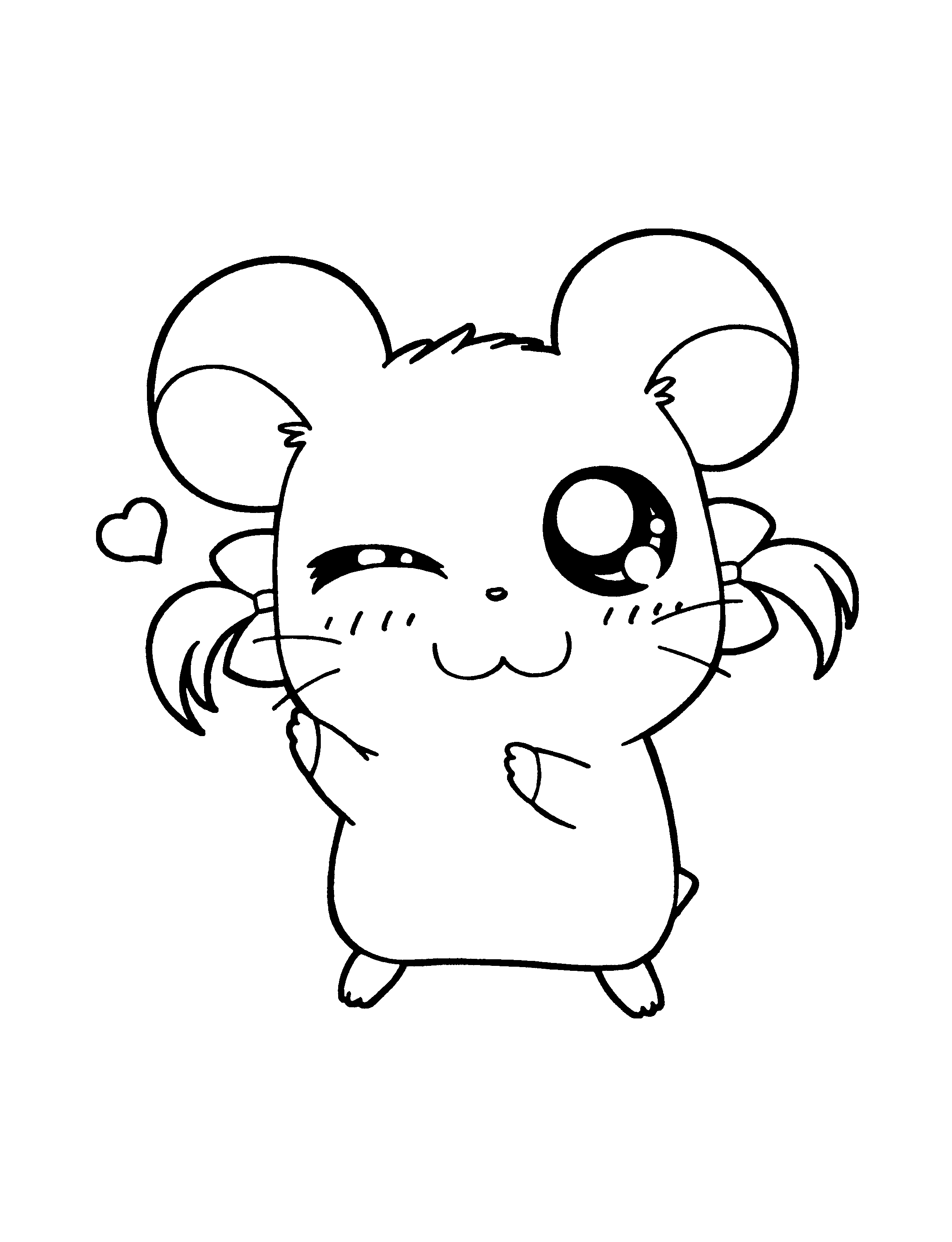 Hamtaro Malvorlagen