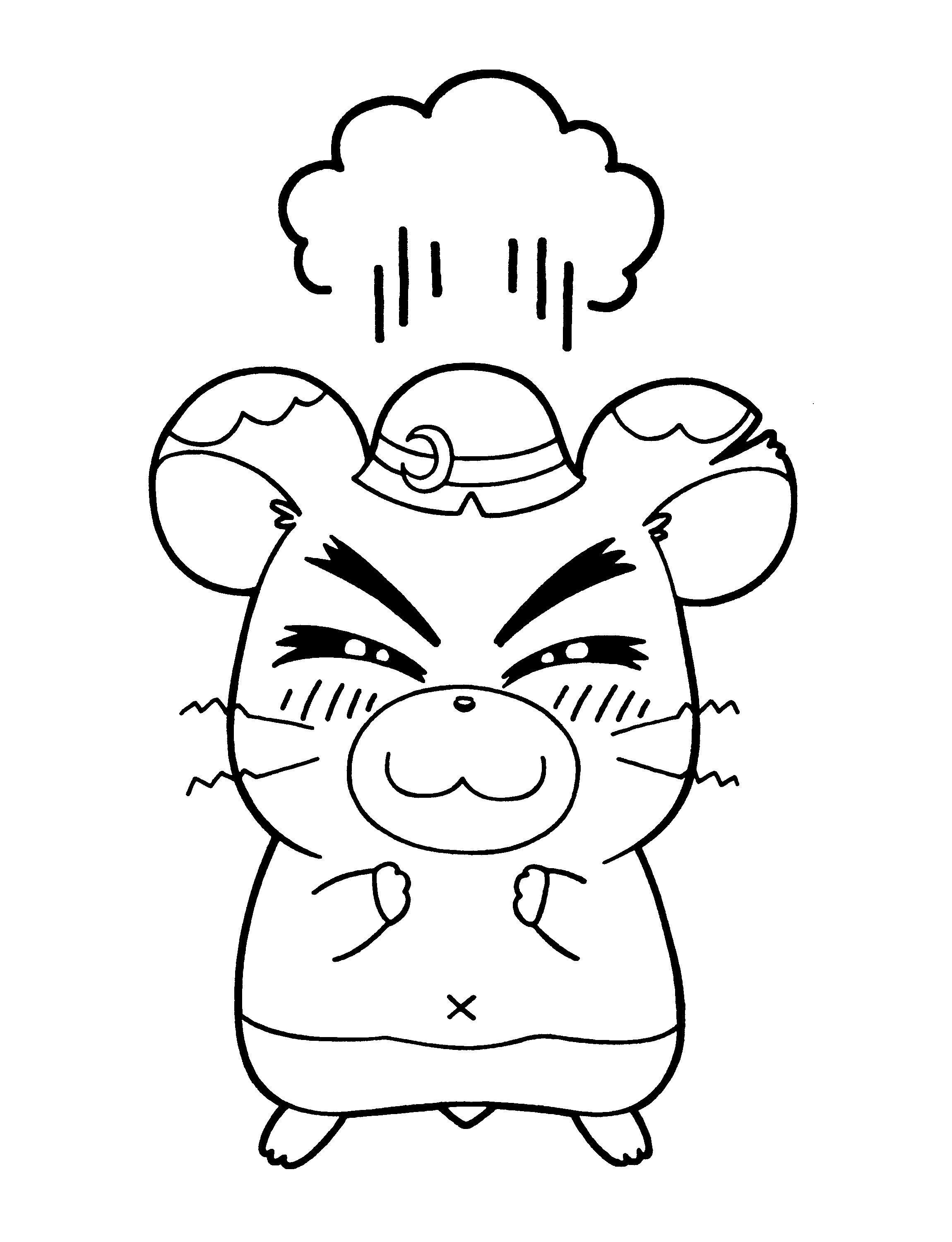 Hamtaro Malvorlagen